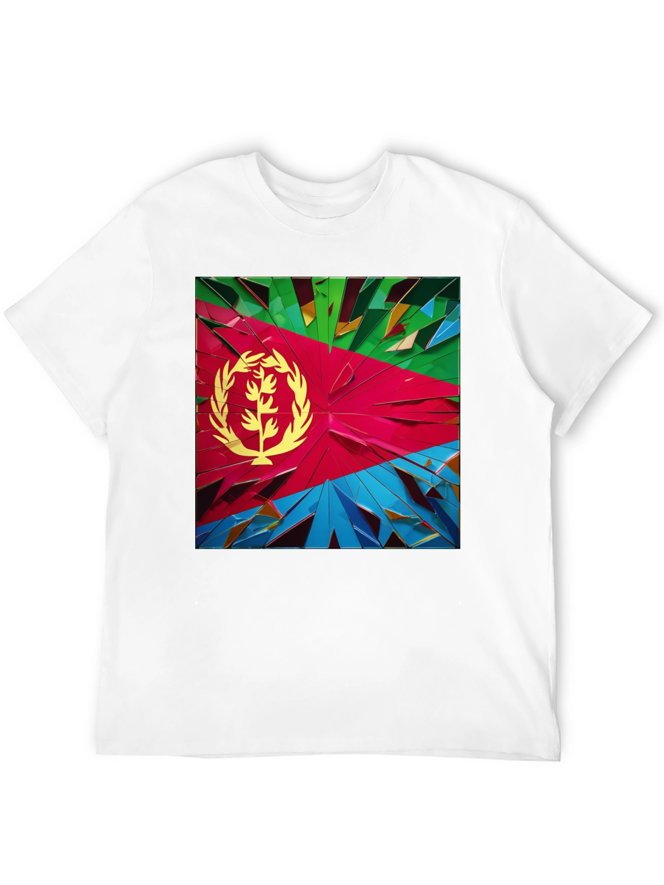 Eritrea Flag Graphic Tee - Modern Style