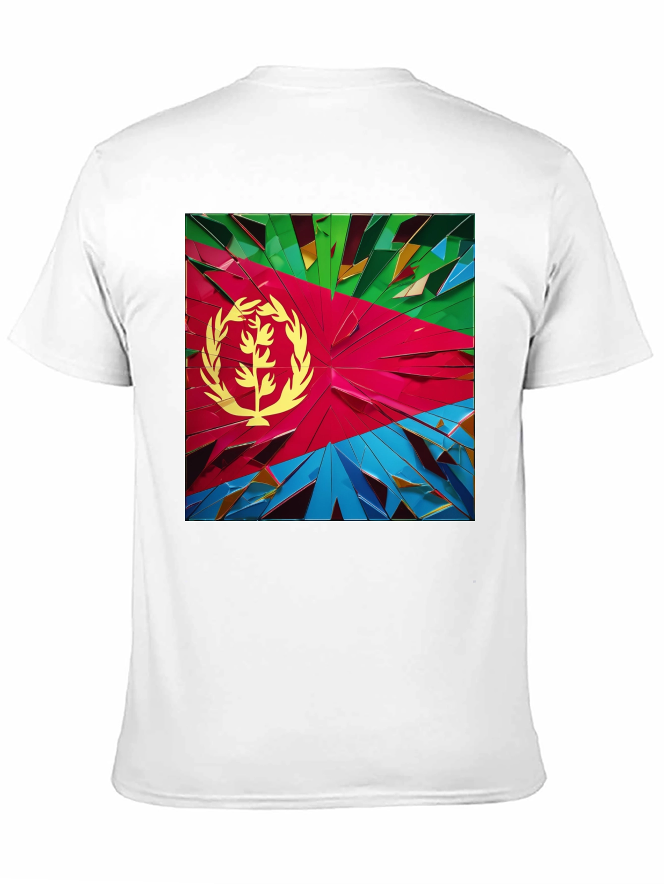 Eritrea Flag Graphic Tee - Modern Style