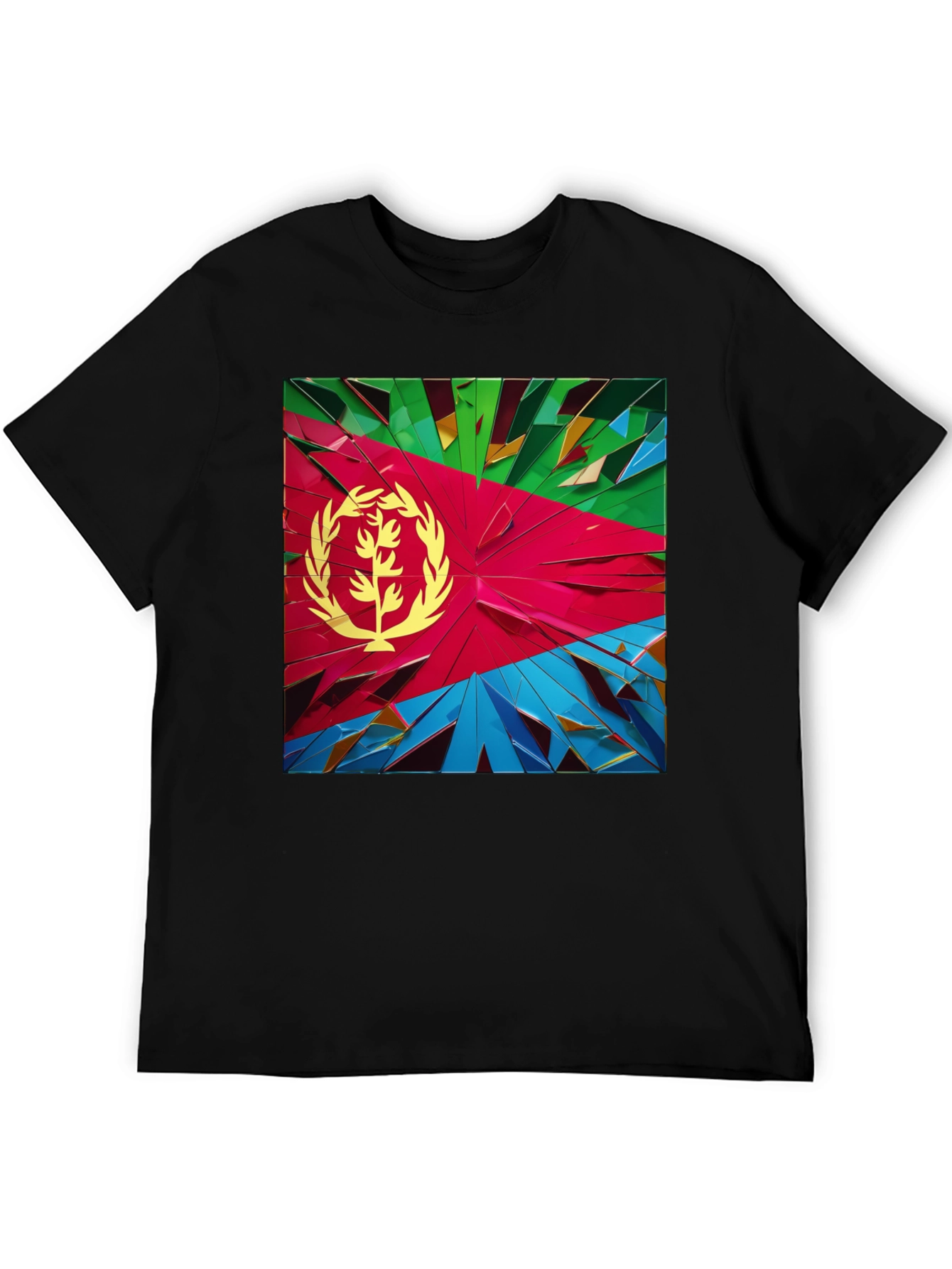 Eritrea Flag Graphic Tee - Modern Style