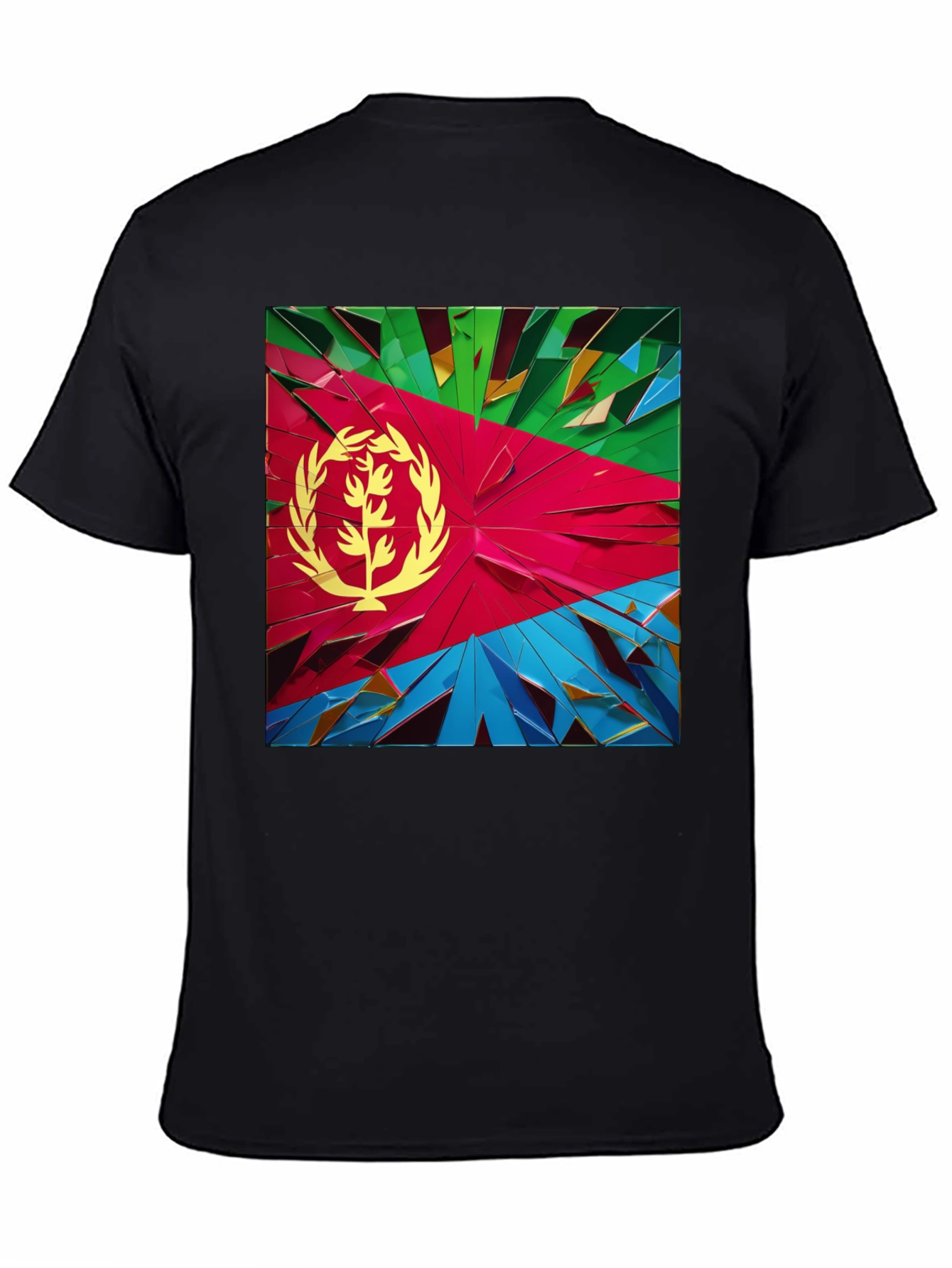 Eritrea Flag Graphic Tee - Modern Style