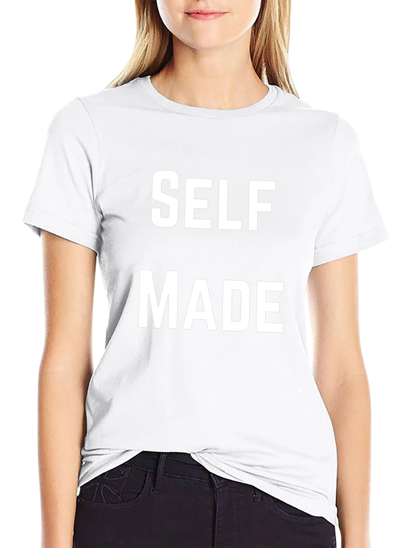 Self Made Graphic Tee - Bold Statement Shirt