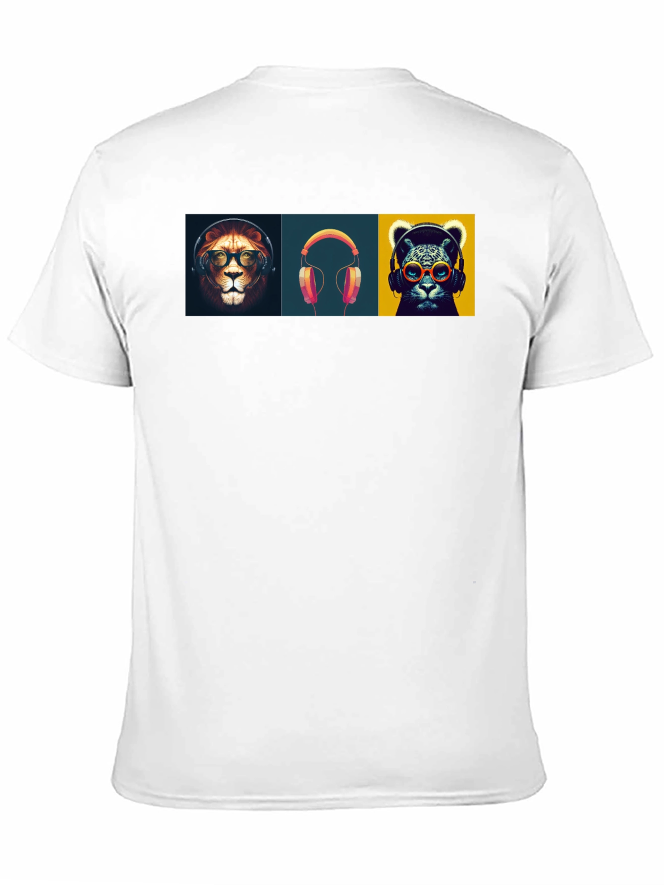 Cool Cats & Beats Black Graphic Tee