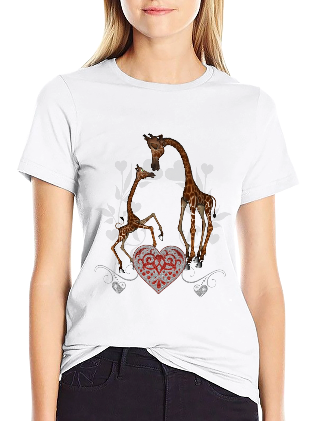 Giraffe Love T-Shirt