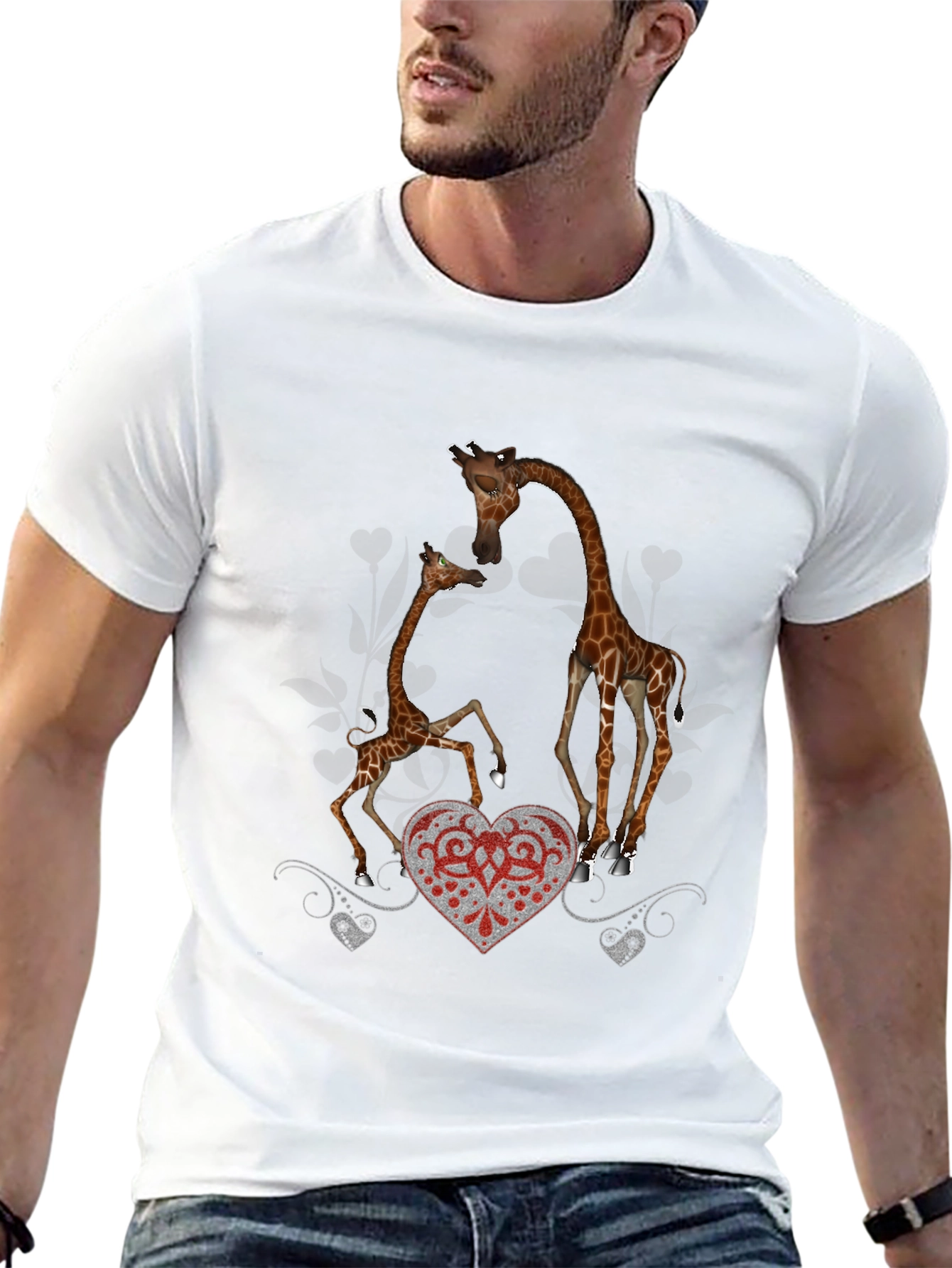 Giraffe Love T-Shirt
