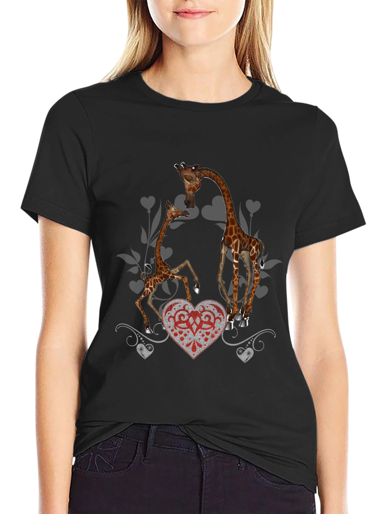 Giraffe Love T-Shirt