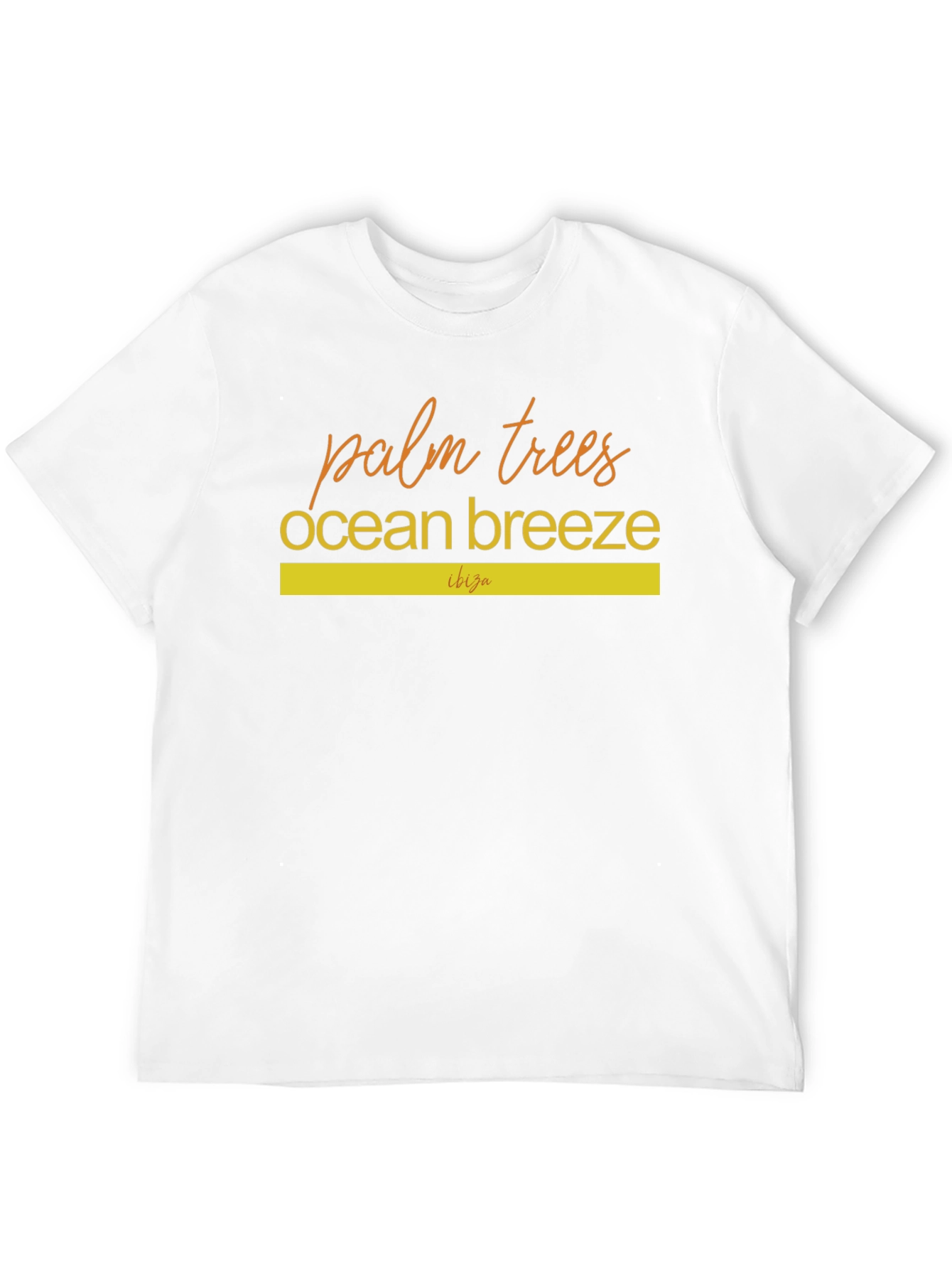 Palm Trees & Ocean Breeze Ibiza Graphic Tee