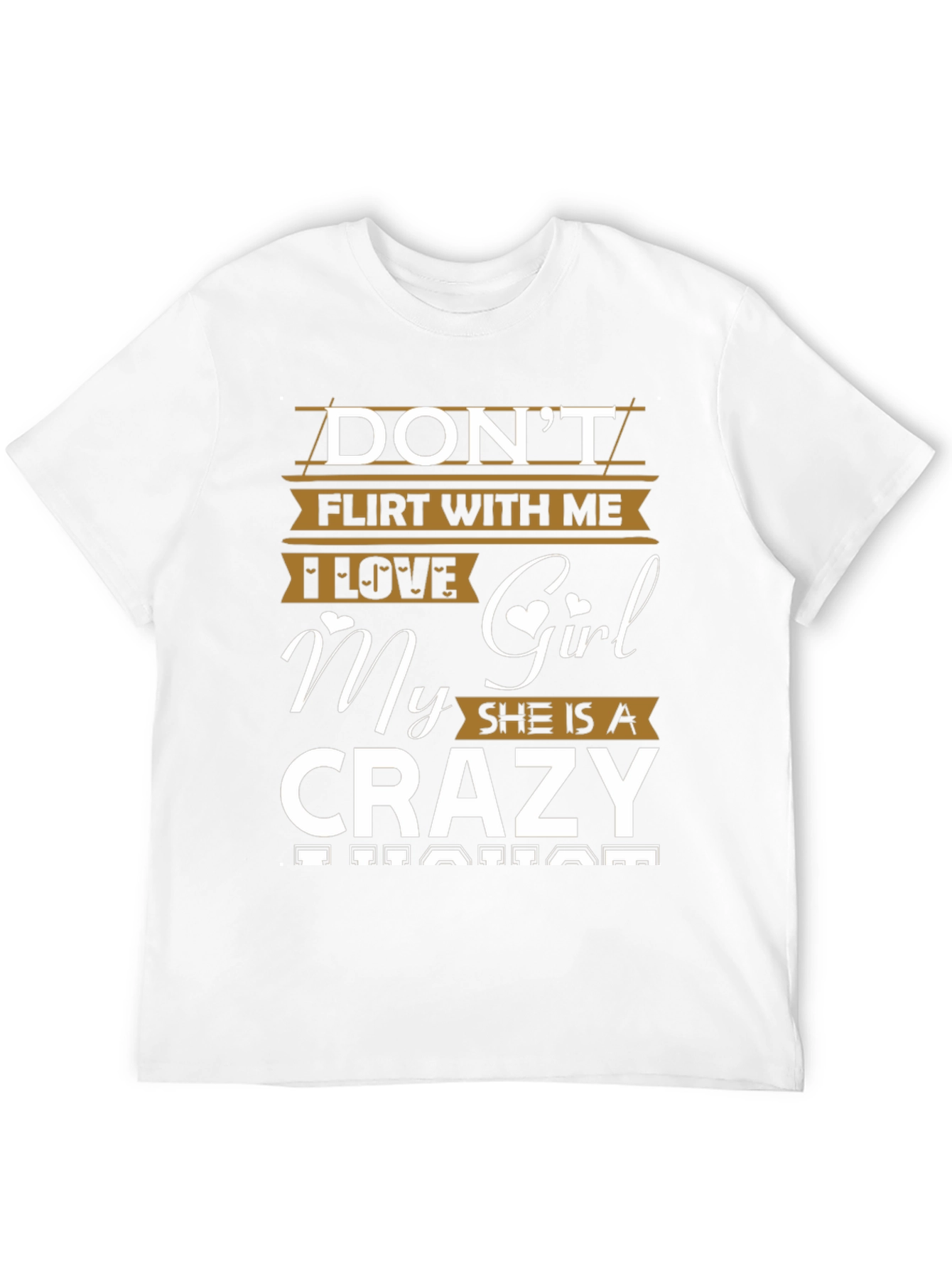 Dont Flirt With Me Funny Graphic Tee