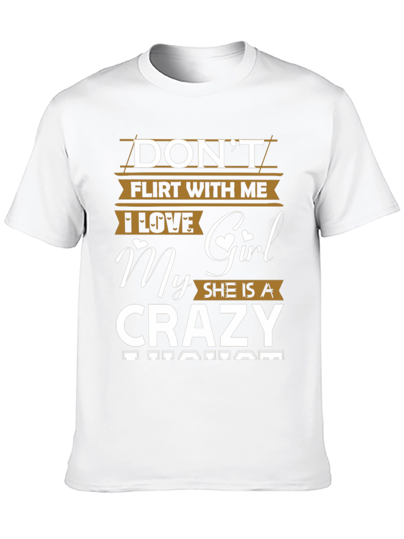 Dont Flirt With Me Funny Graphic Tee