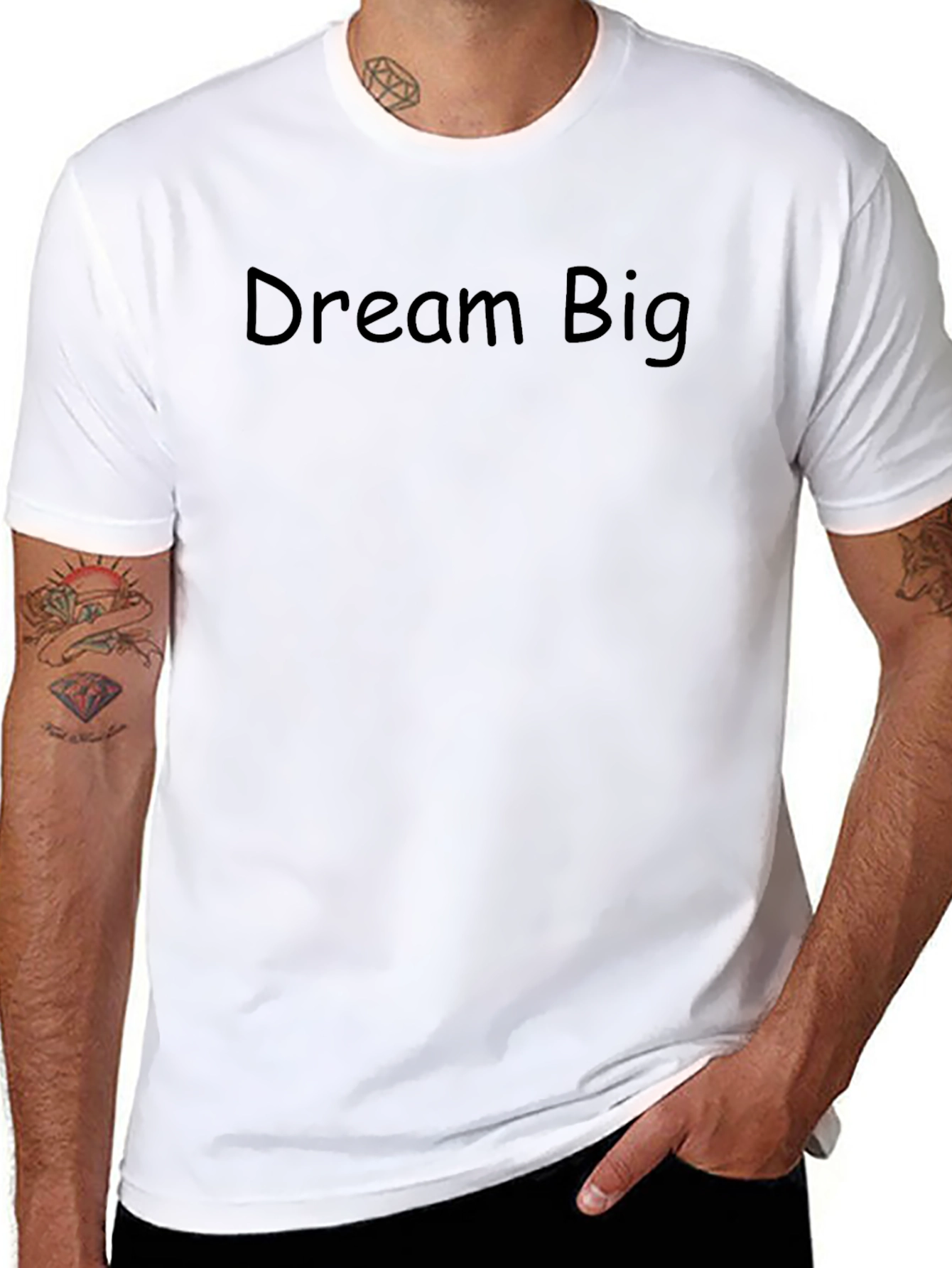 Dream Big Black T-Shirt