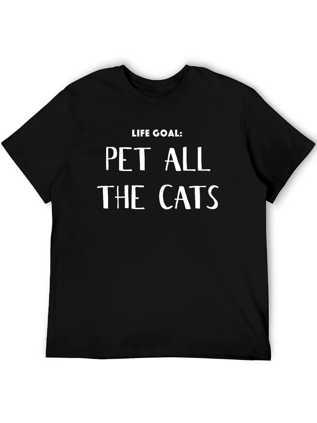 Life Goal Pet All The Cats Graphic Tee