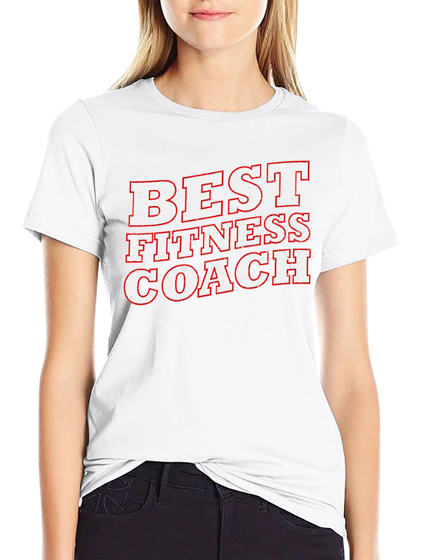 Best Fitness Coach T-Shirt - Workout Motivation