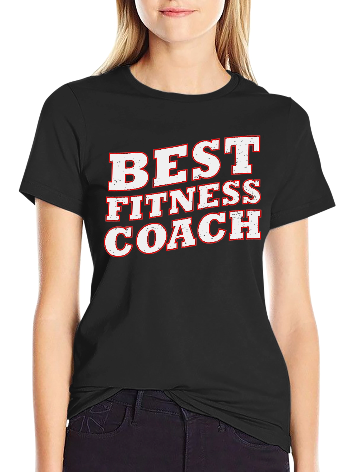 Best Fitness Coach T-Shirt - Workout Motivation