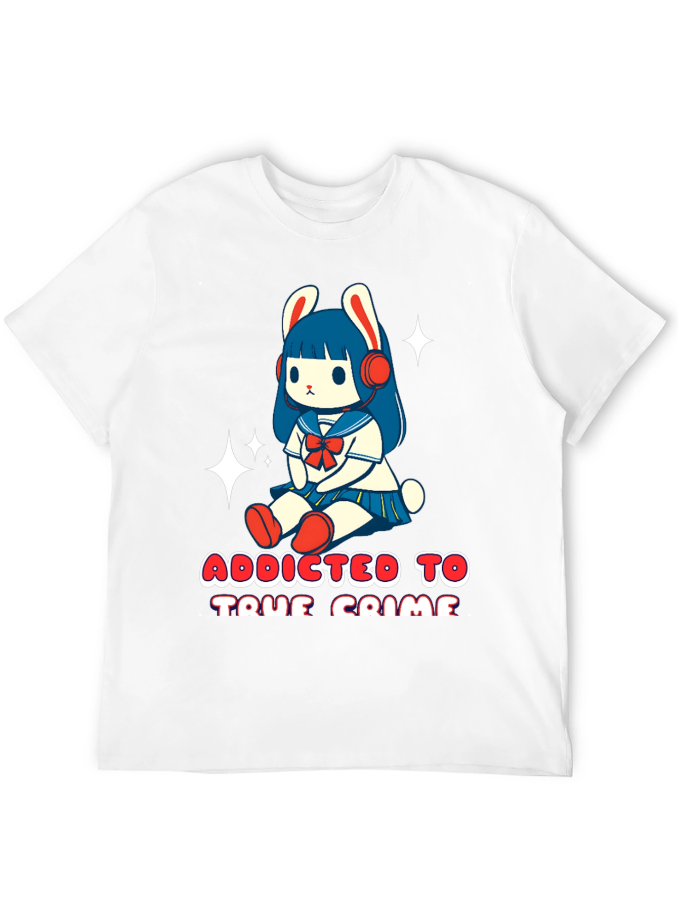 Addicted to True Crime Anime T-Shirt
