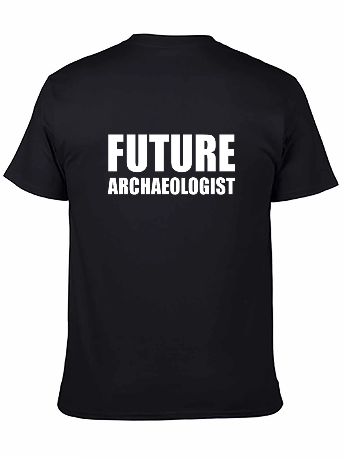 Future Archaeologist Black T-Shirt