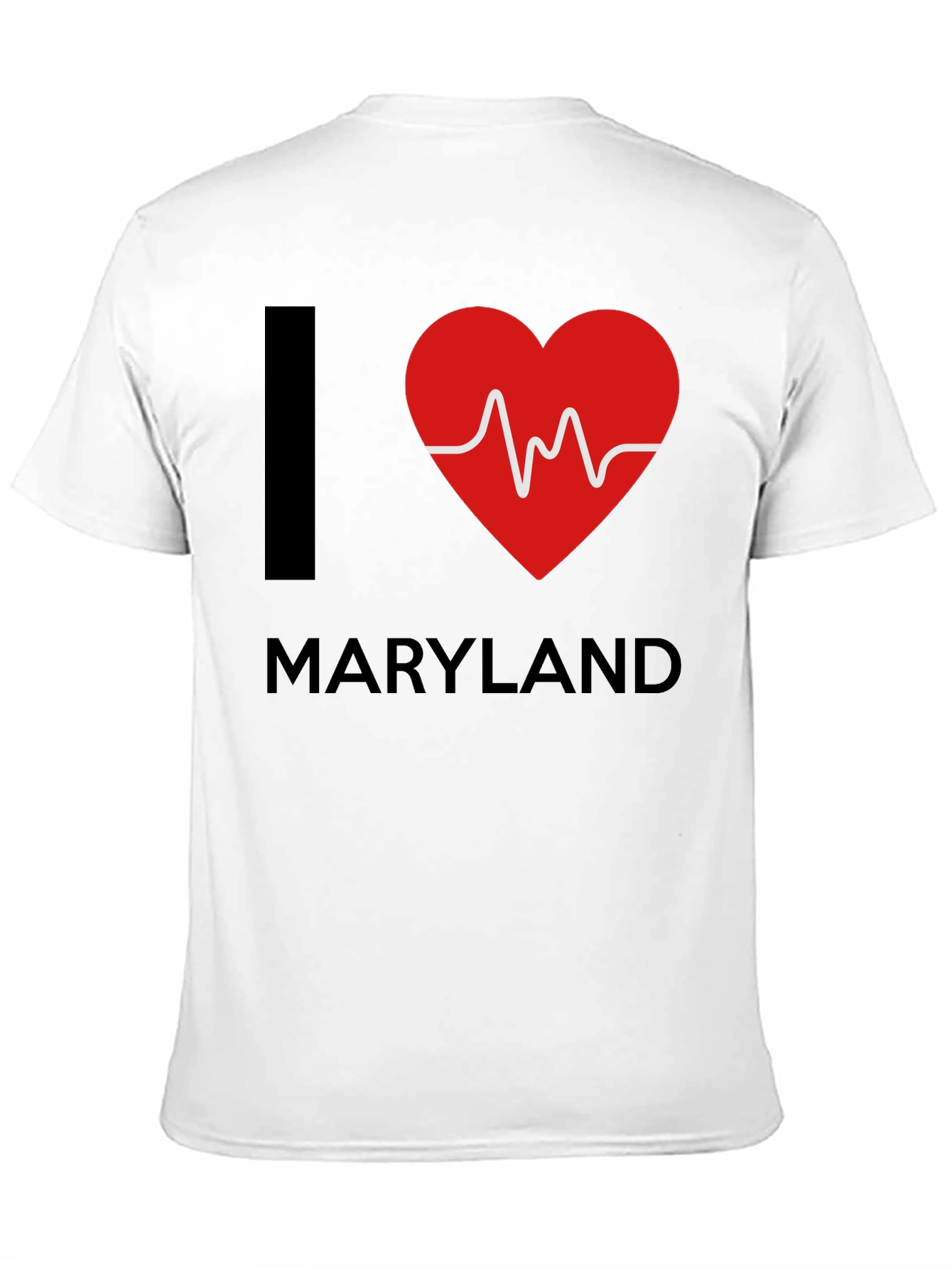 I Heart Maryland T-Shirt - ECG Design