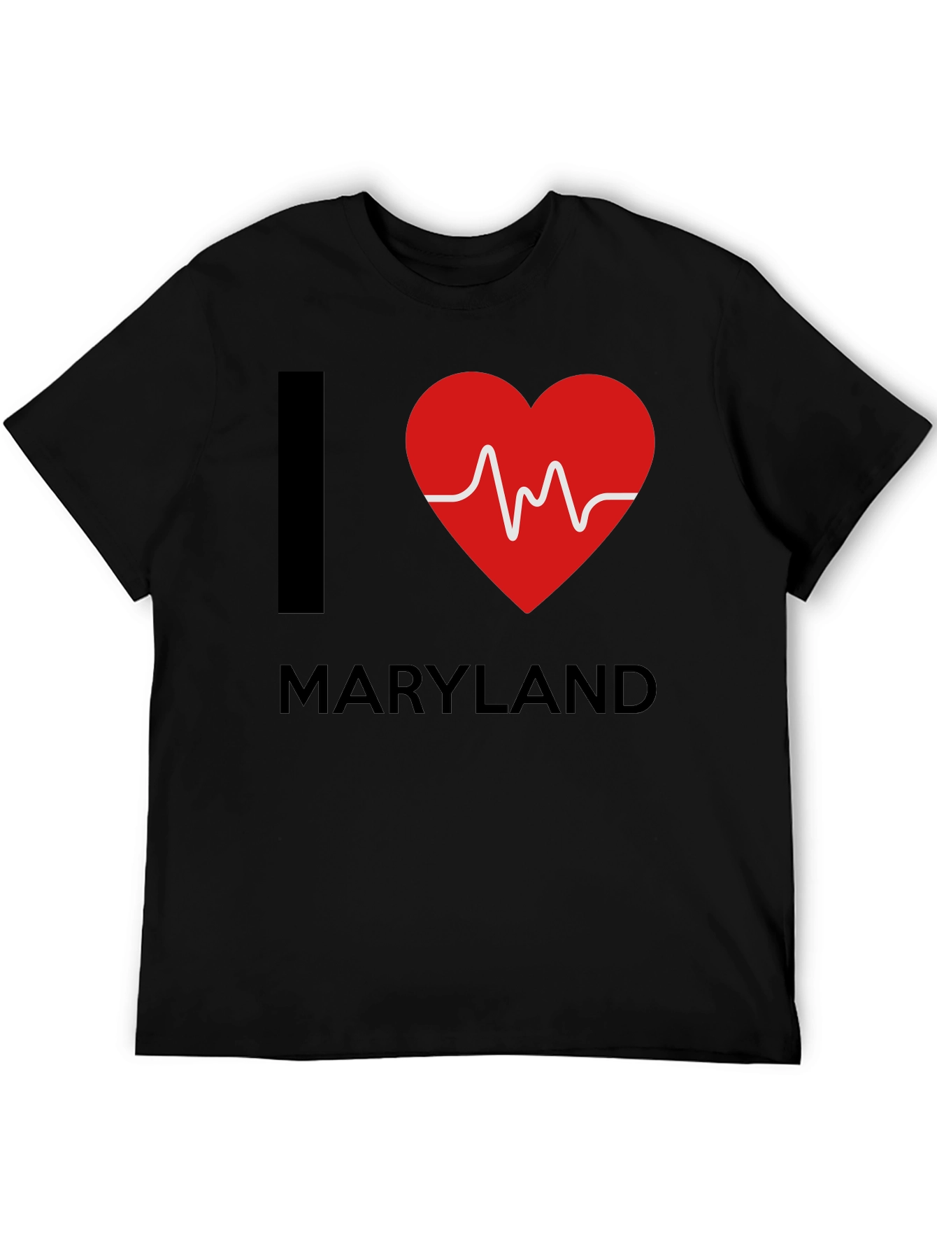 I Heart Maryland T-Shirt - ECG Design