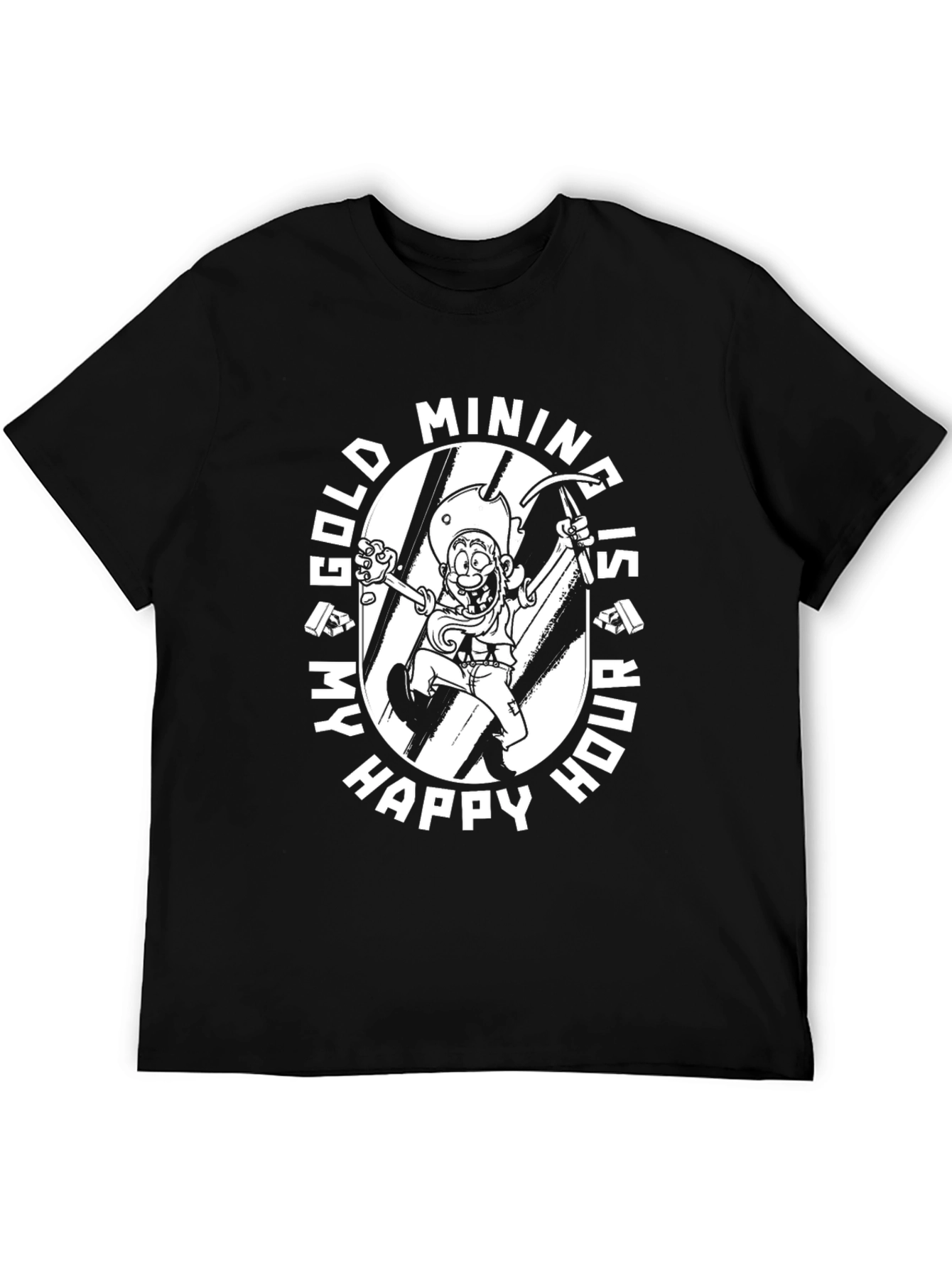 Gold Mining Happy Hour Graphic Tee