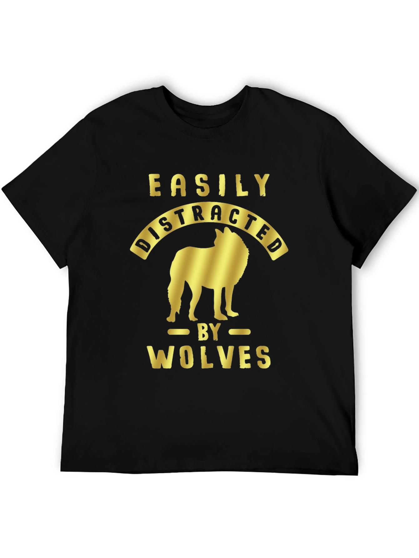 Easily Distracted by Wolves Graphic Tee