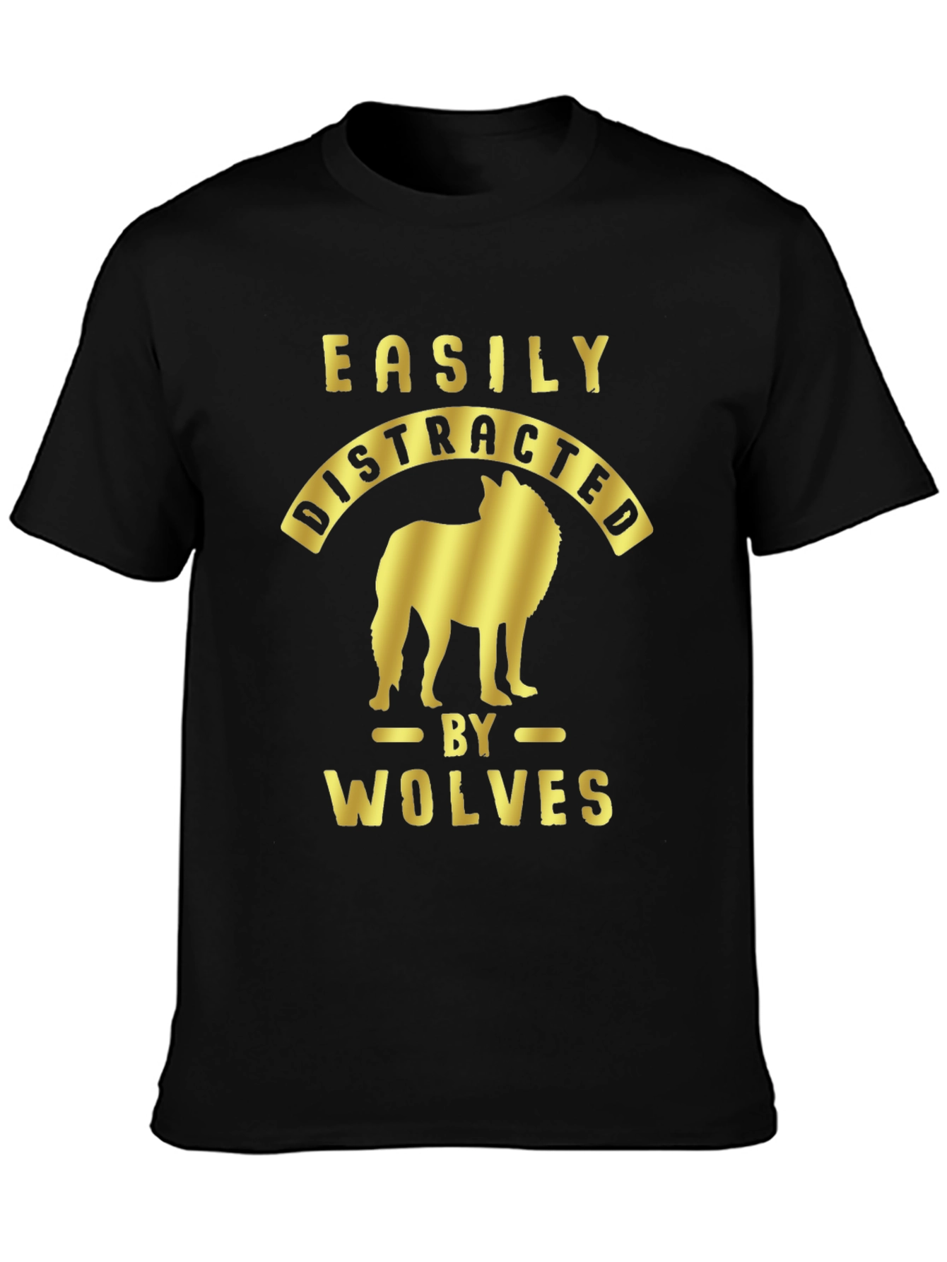Easily Distracted by Wolves Graphic Tee