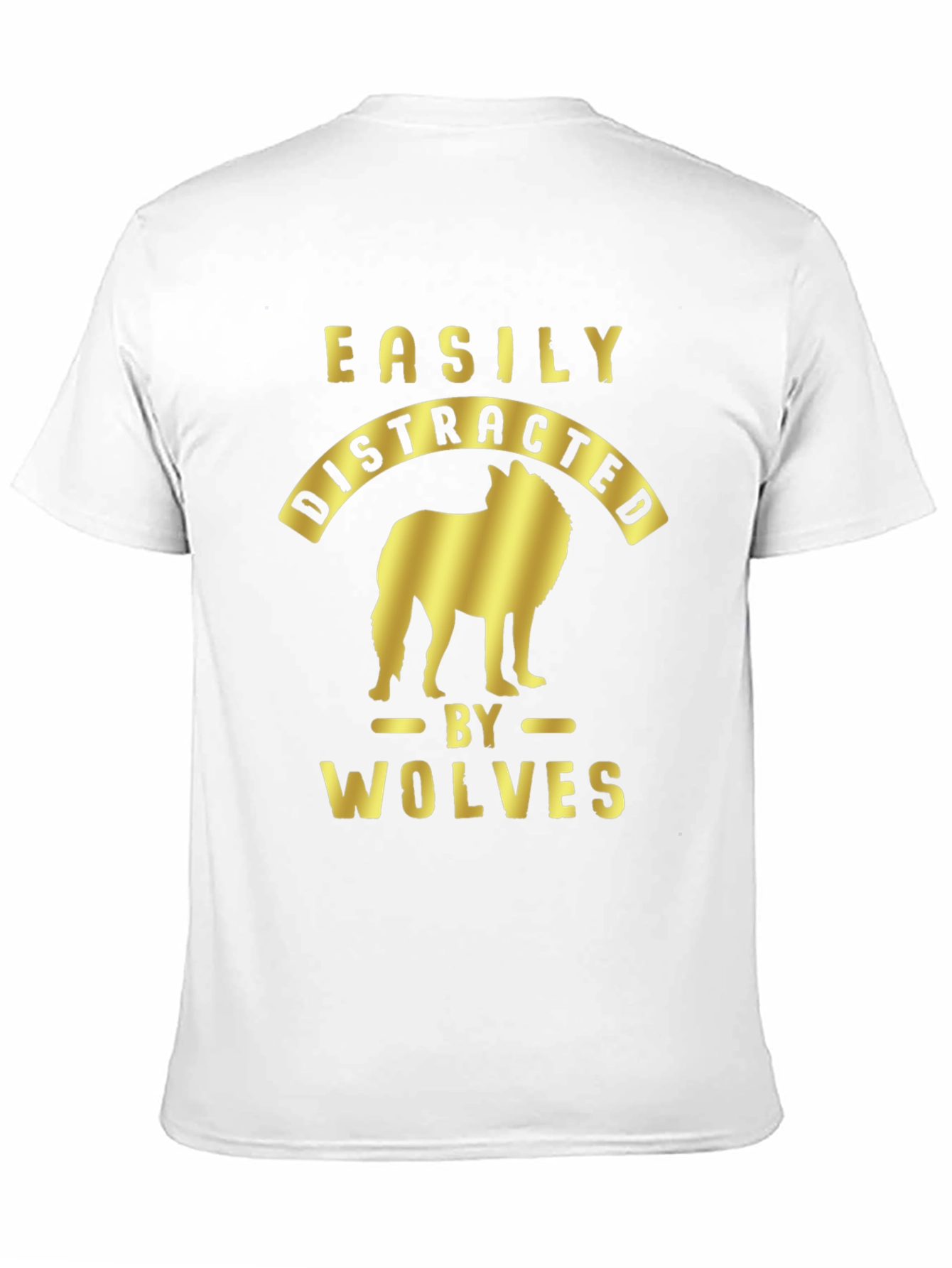 Easily Distracted by Wolves Graphic Tee