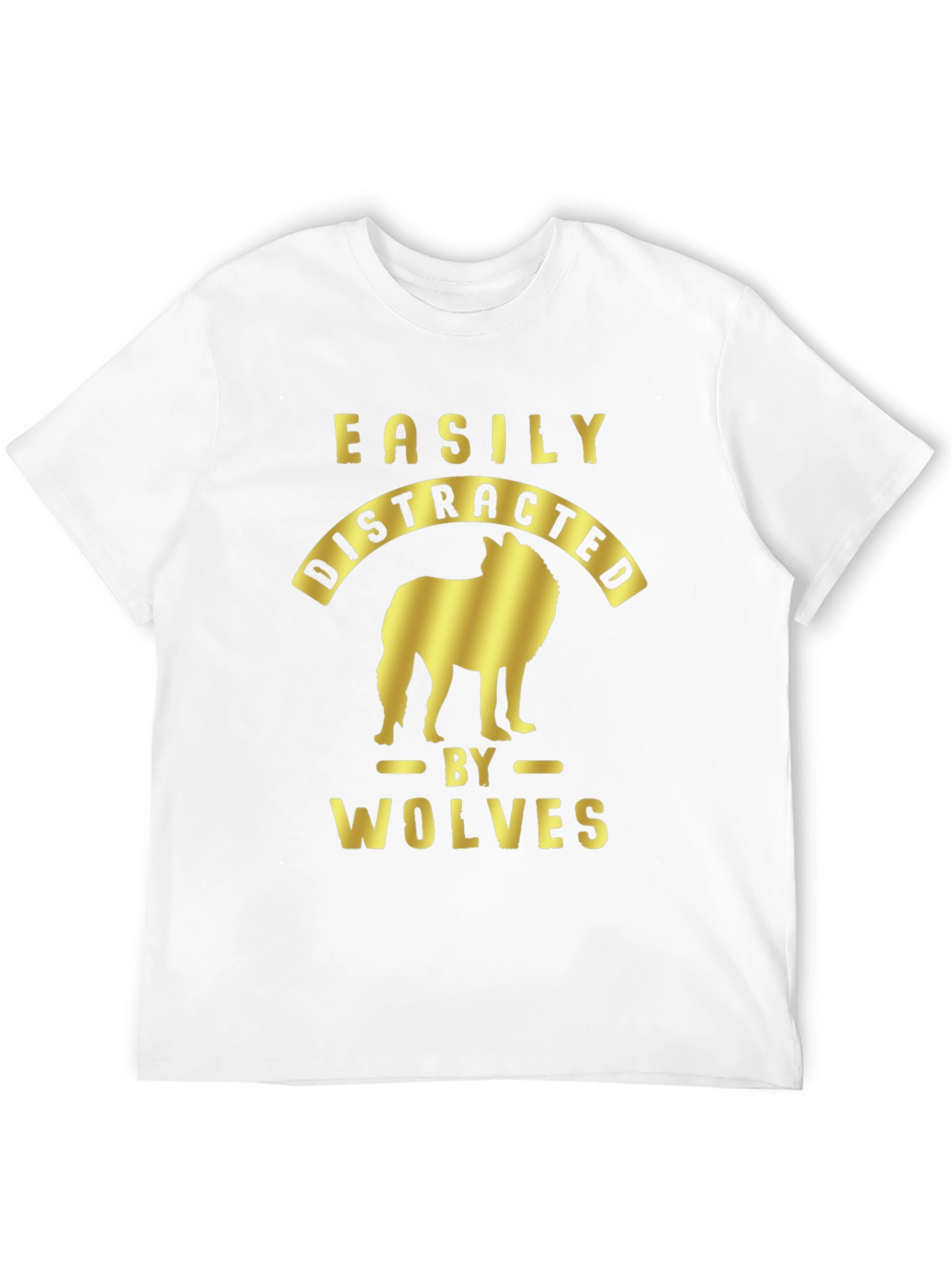 Easily Distracted by Wolves Graphic Tee