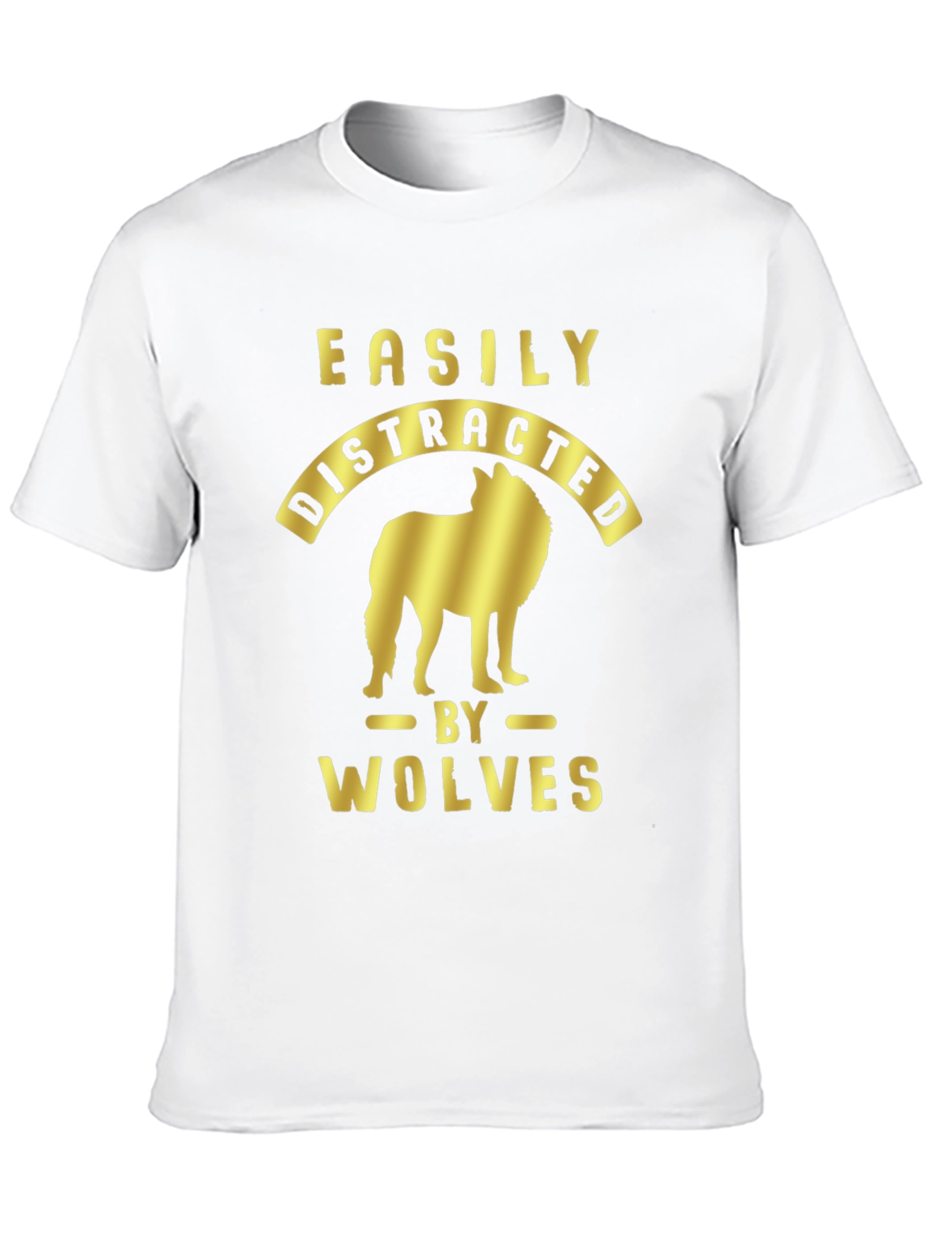 Easily Distracted by Wolves Graphic Tee