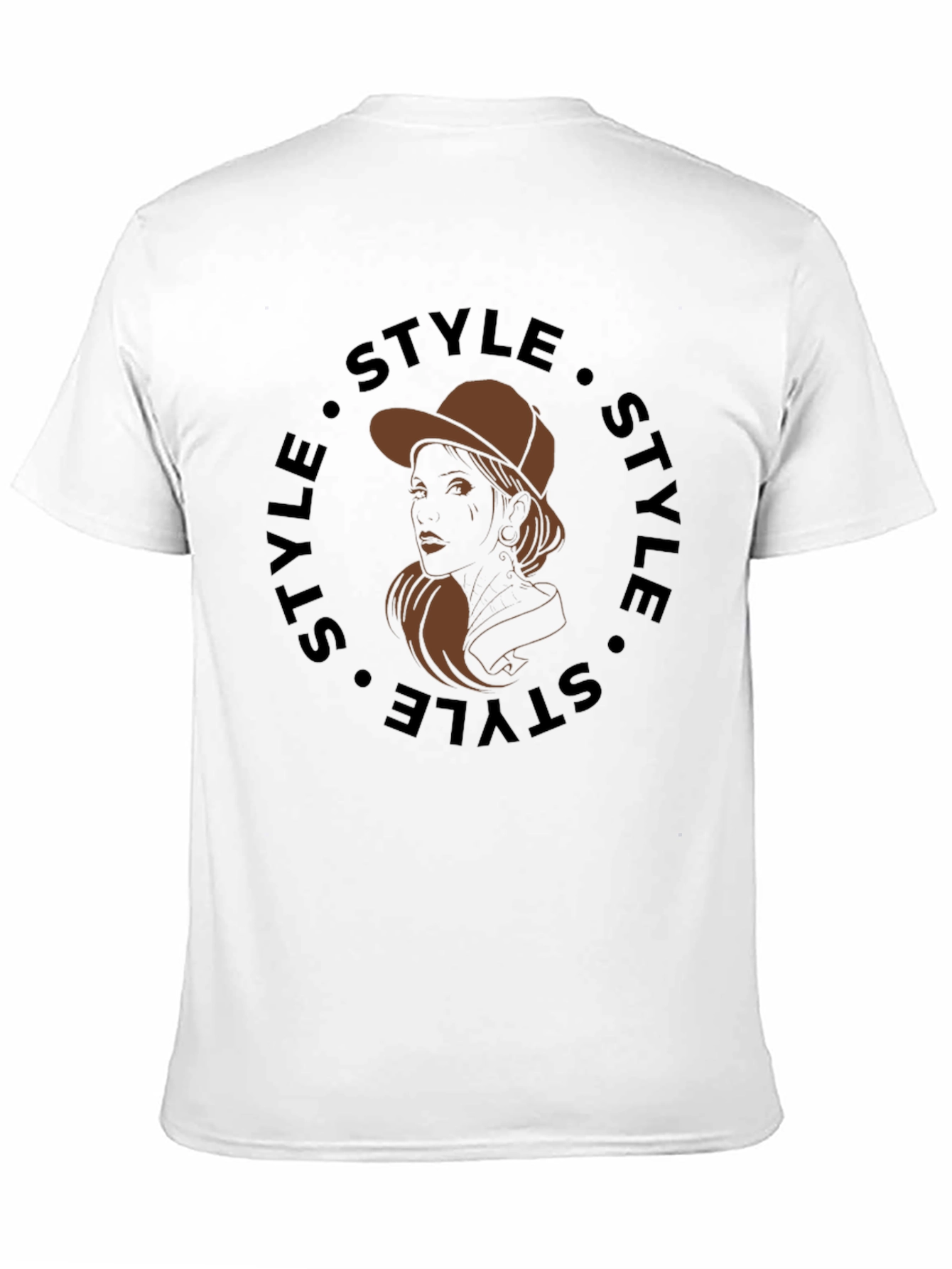 Stylish Graphic Tee - Style Woman Design