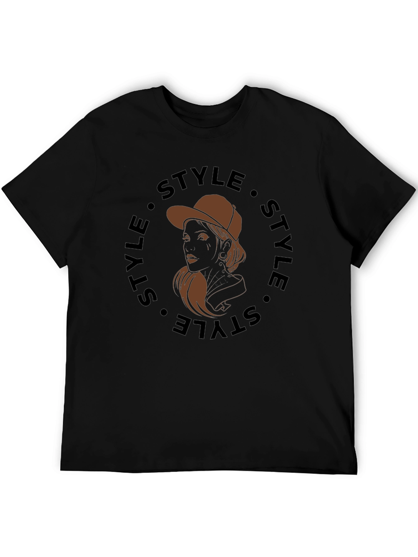 Stylish Graphic Tee - Style Woman Design