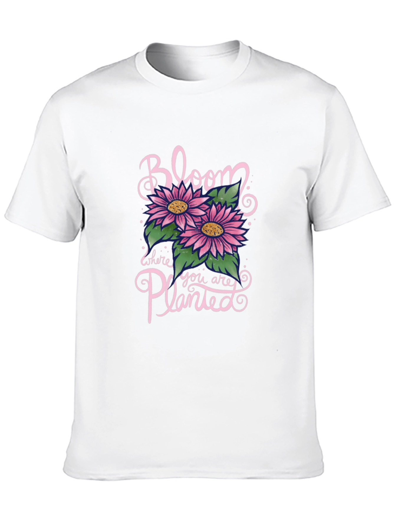 Bloom Where You Are Planted Graphic T-Shirt