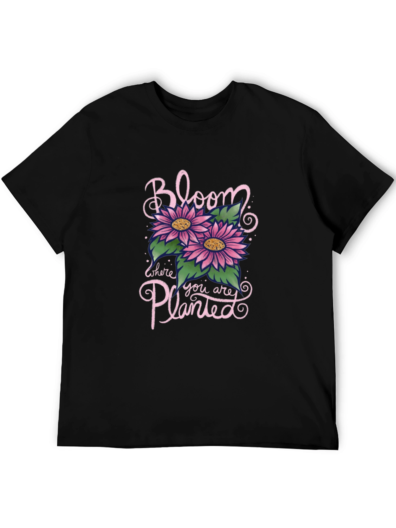 Bloom Where You Are Planted Graphic T-Shirt