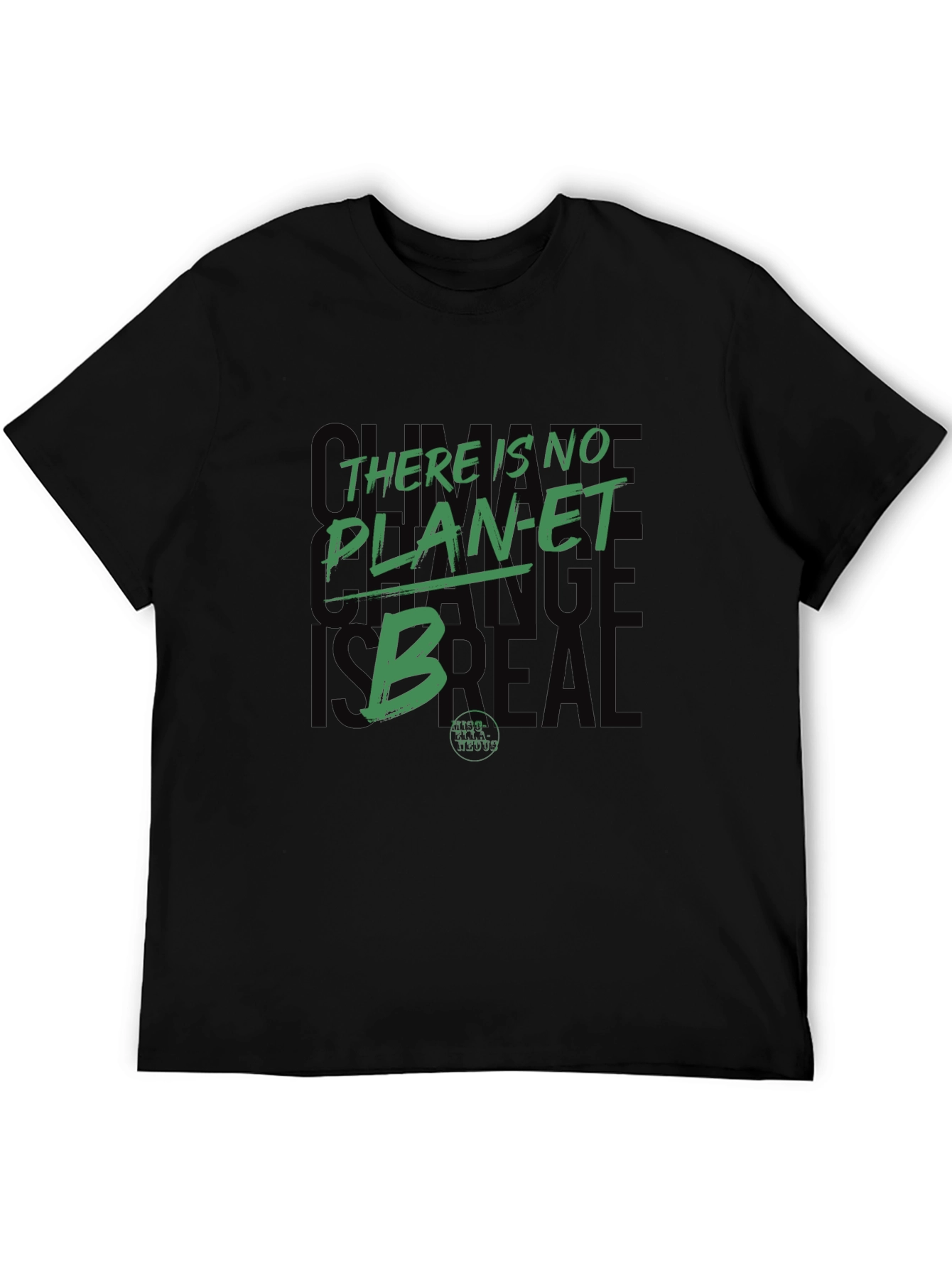 Eco-Conscious Graphic Tee - No Planet B