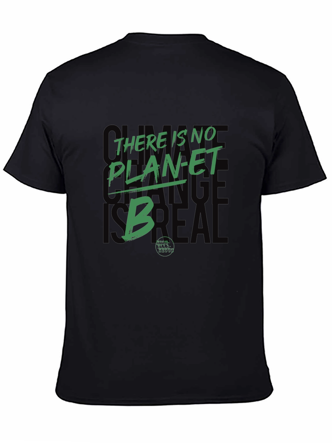 Eco-Conscious Graphic Tee - No Planet B