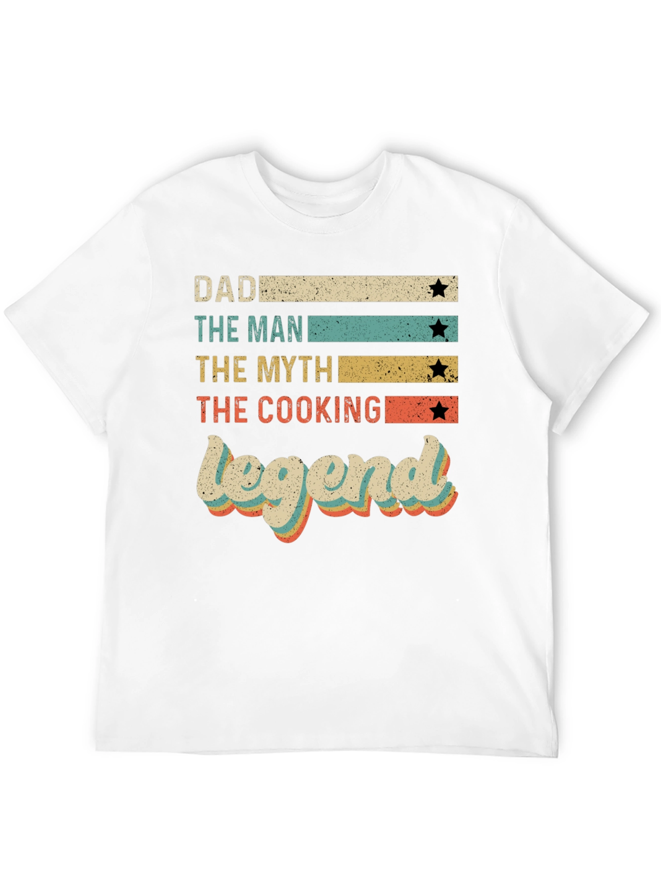 Dad Cooking Legend Retro Graphic Tee