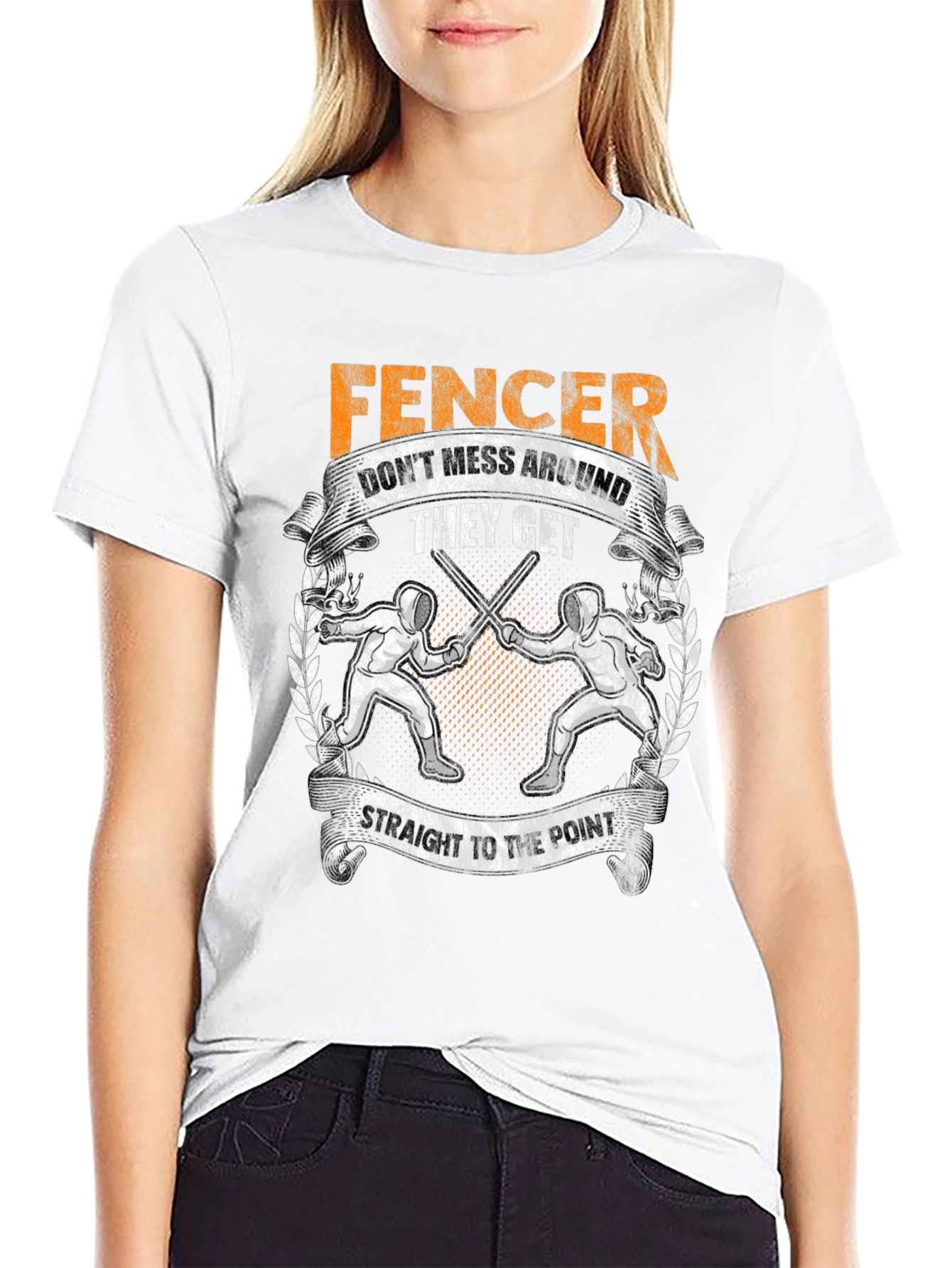 Fencer Graphic T-Shirt - Dont Mess Around