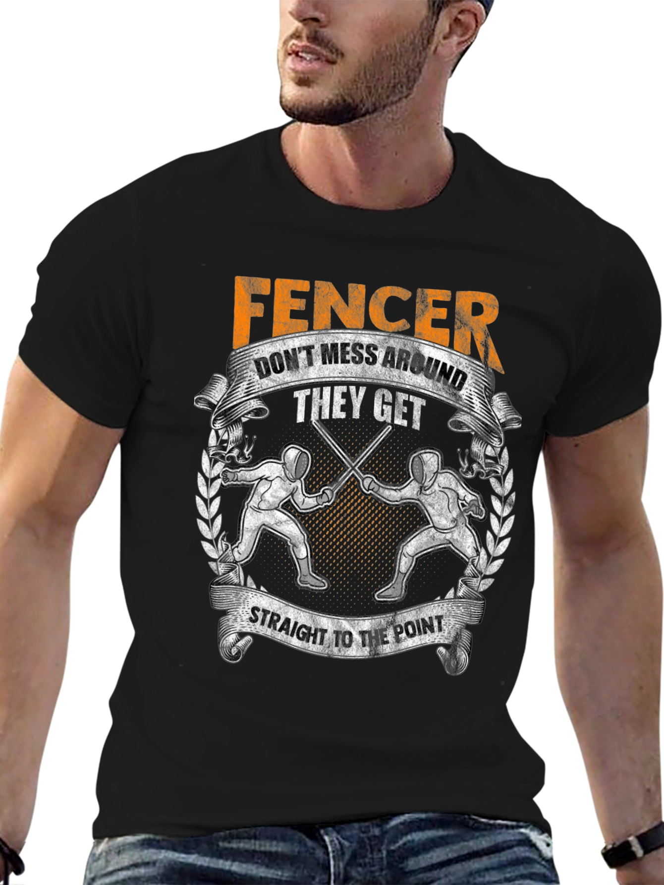 Fencer Graphic T-Shirt - Dont Mess Around