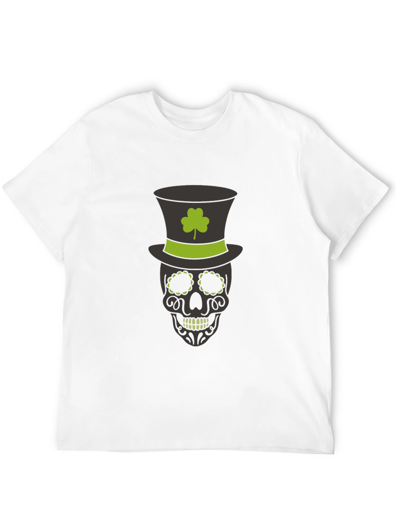 St. Patricks Day Skull T-Shirt