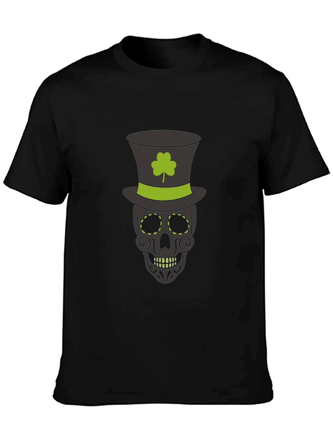 St. Patricks Day Skull T-Shirt