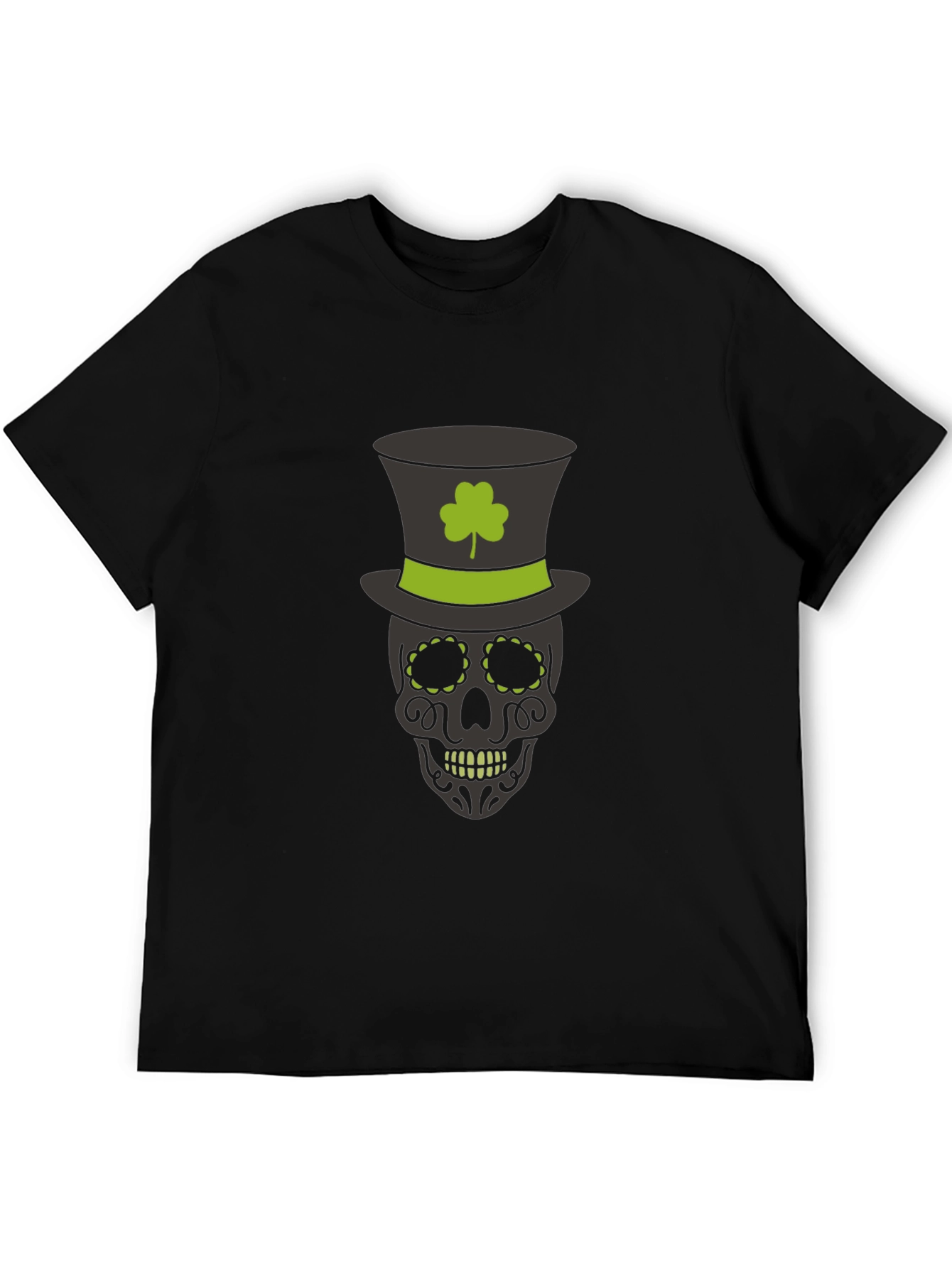St. Patricks Day Skull T-Shirt