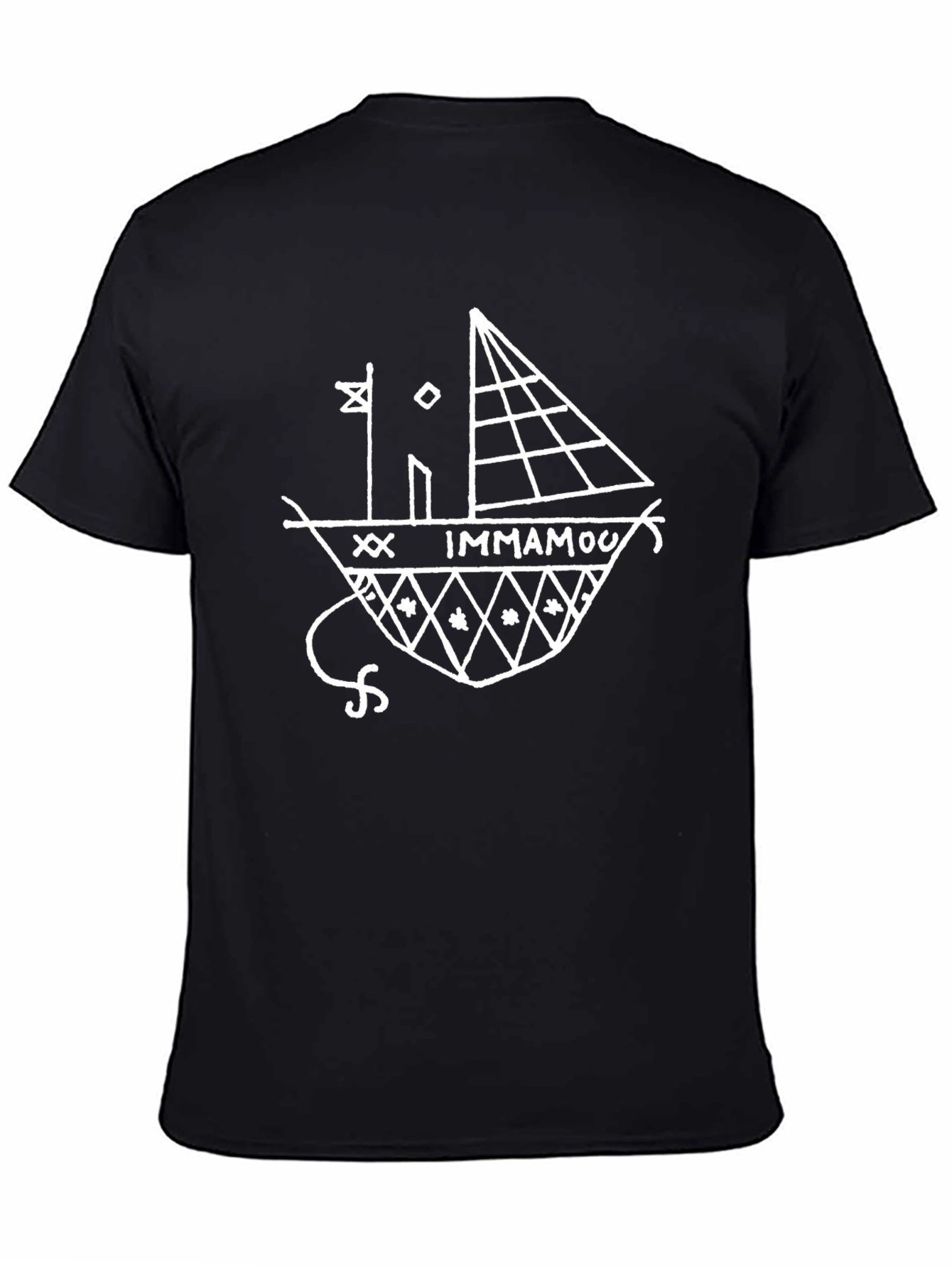 Immamou Ship Graphic T-Shirt
