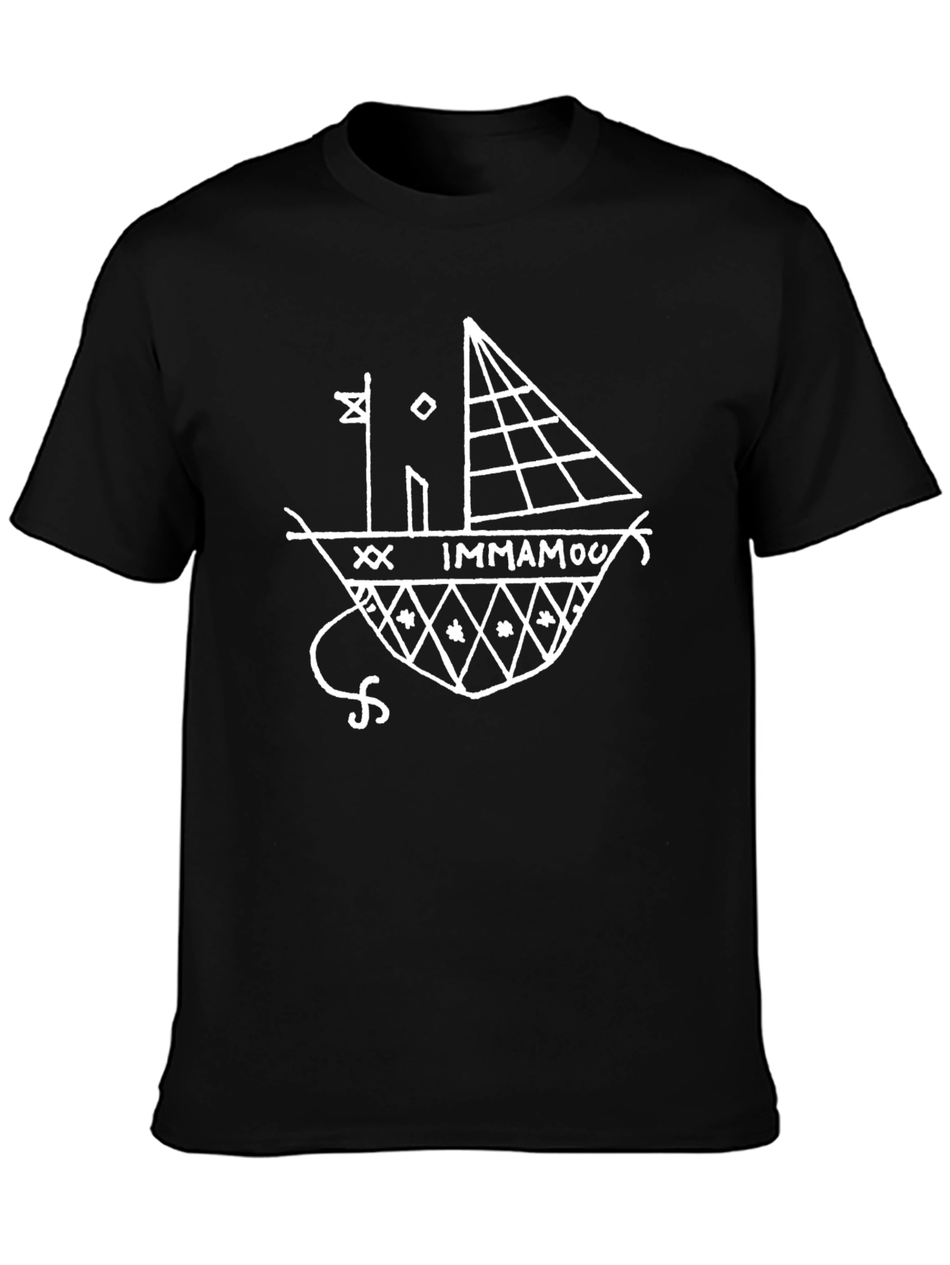 Immamou Ship Graphic T-Shirt