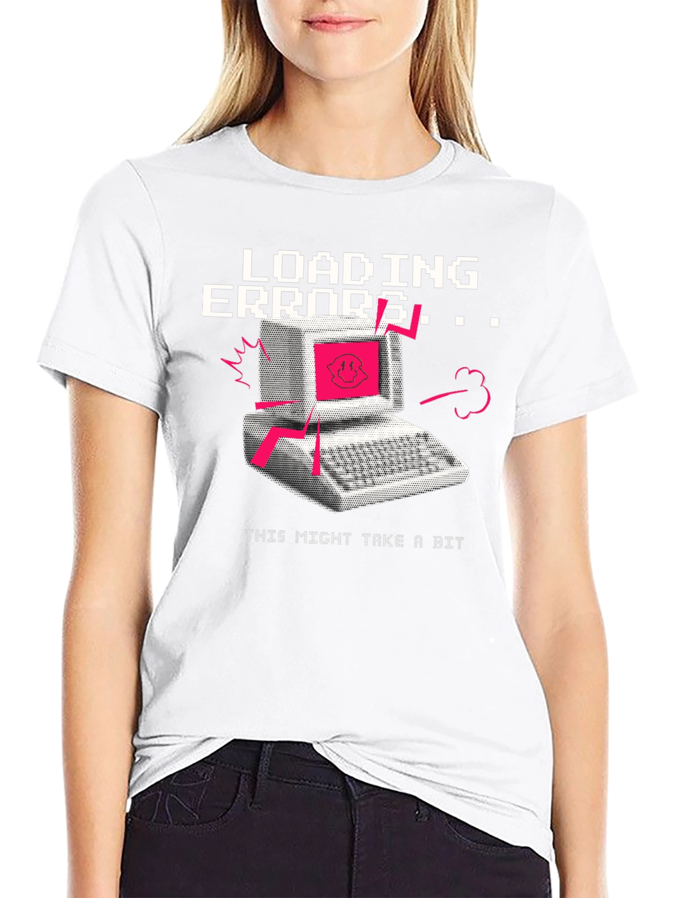 Retro Computer Error T-Shirt