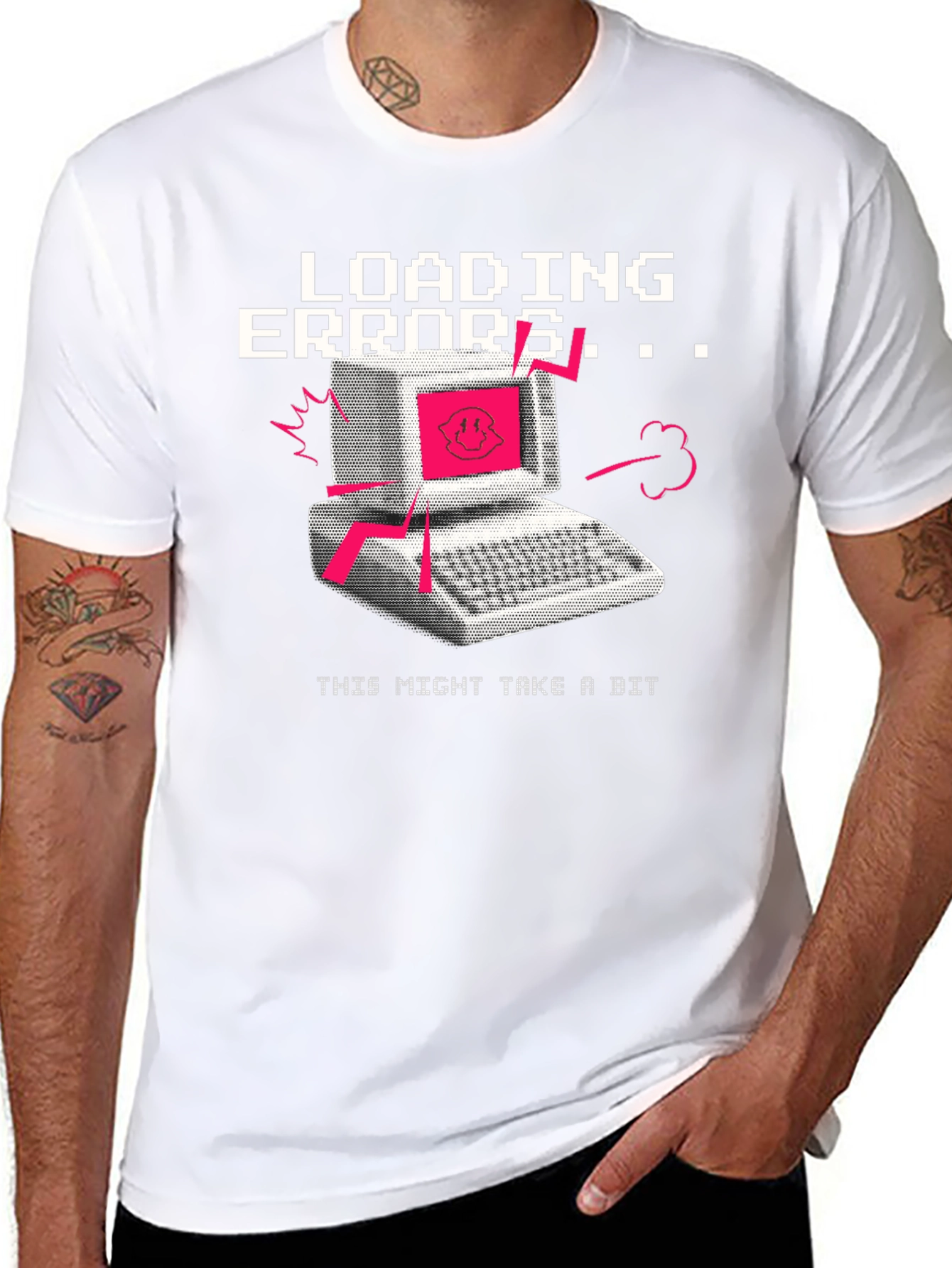 Retro Computer Error T-Shirt