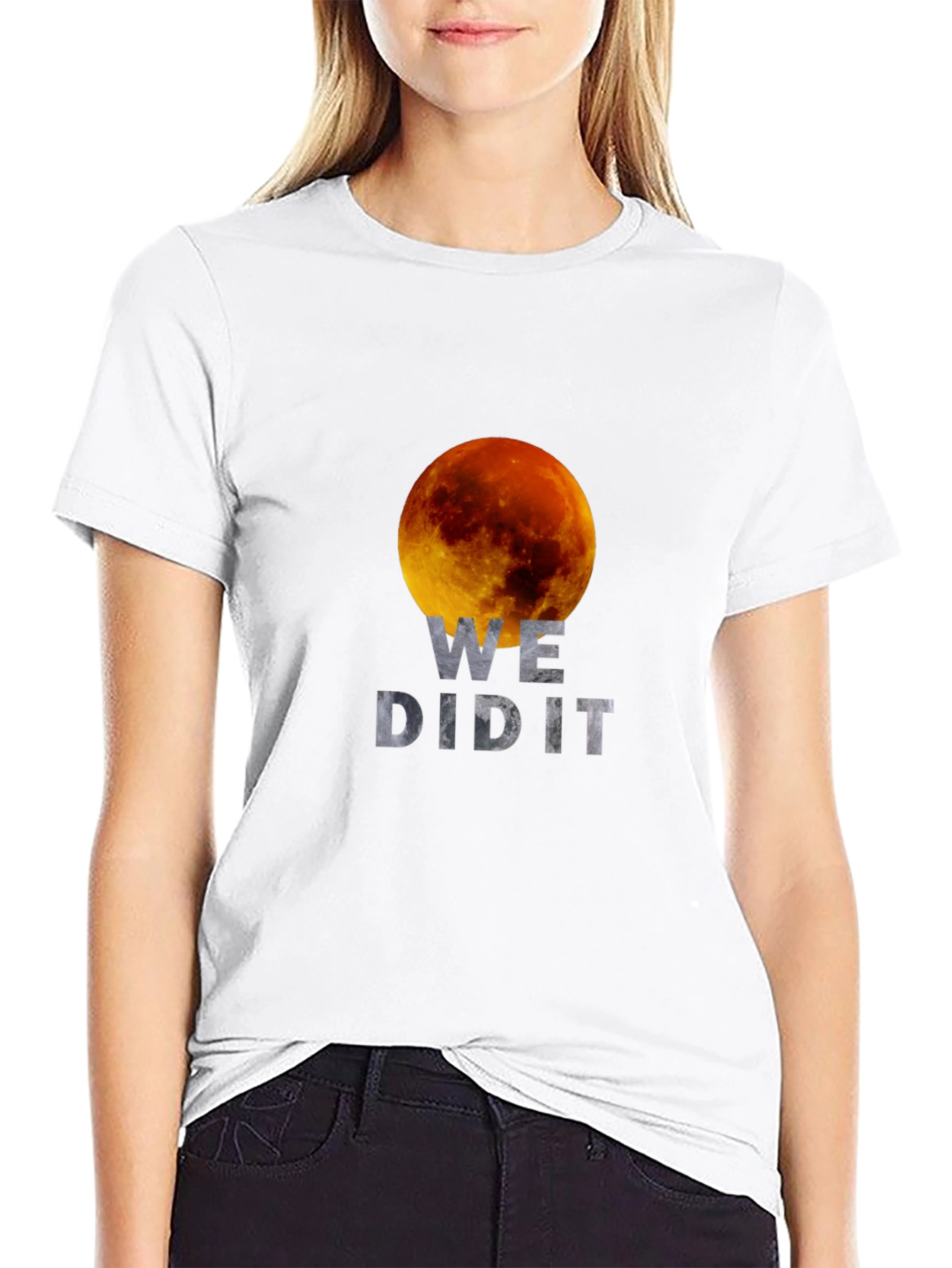 We Did It! Lunar Eclipse Graphic T-Shirt