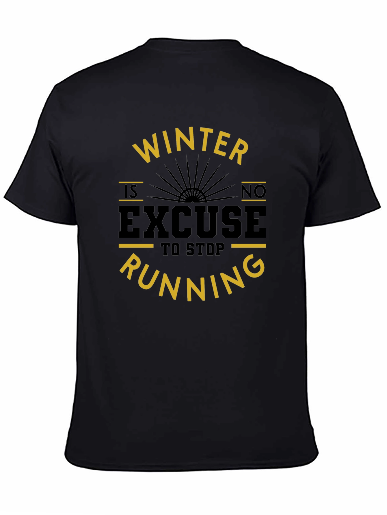 Winter Running Motivation T-Shirt