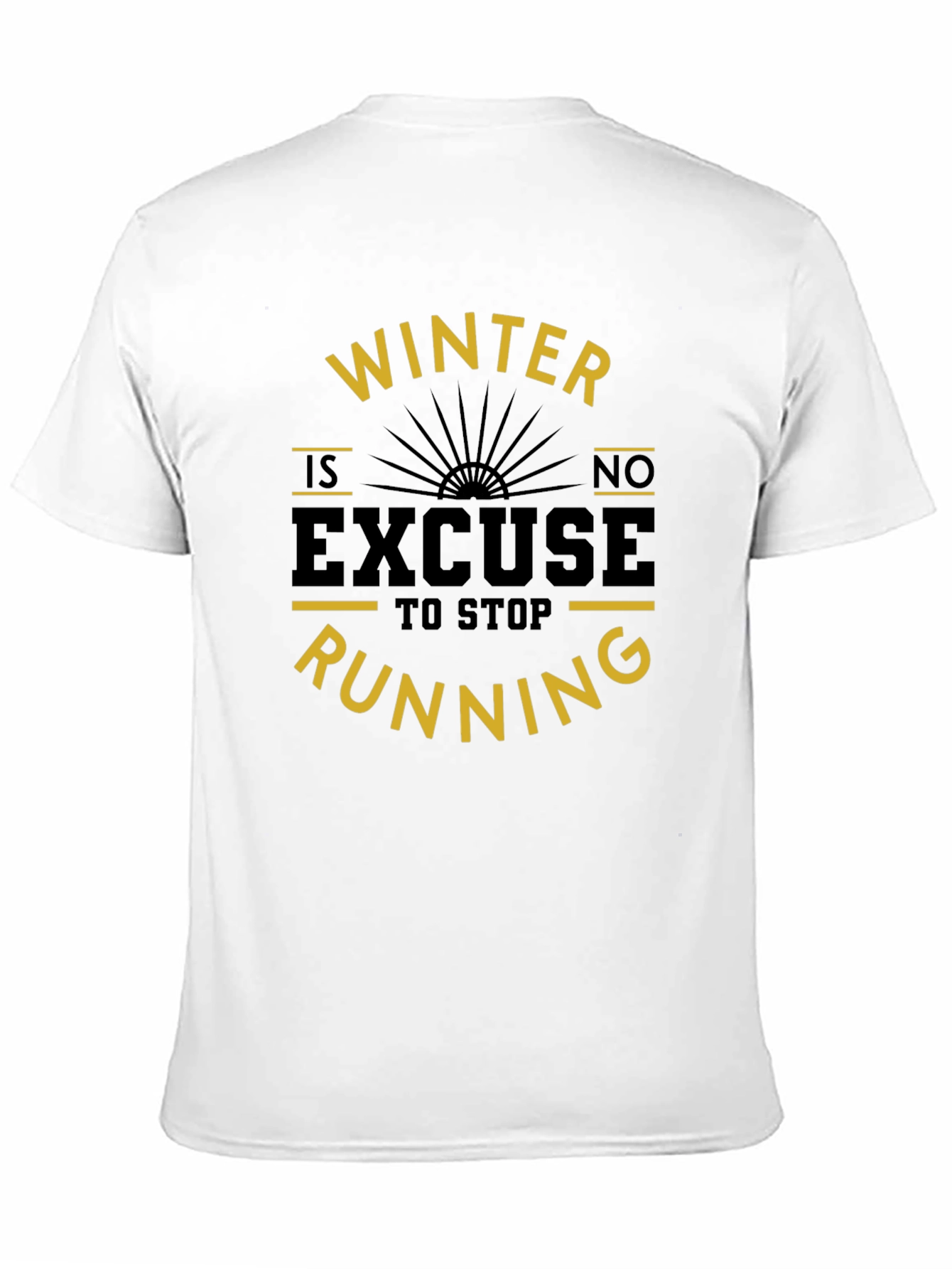 Winter Running Motivation T-Shirt