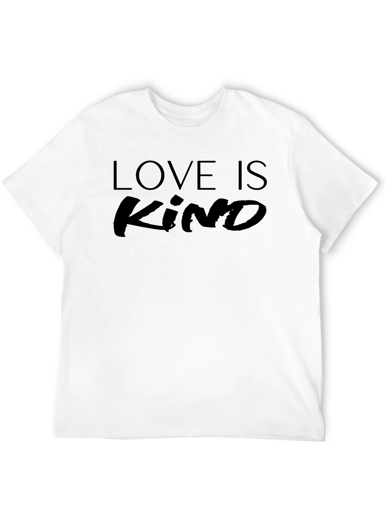 Love Is Kind Graphic T-Shirt - Unisex Black Tee