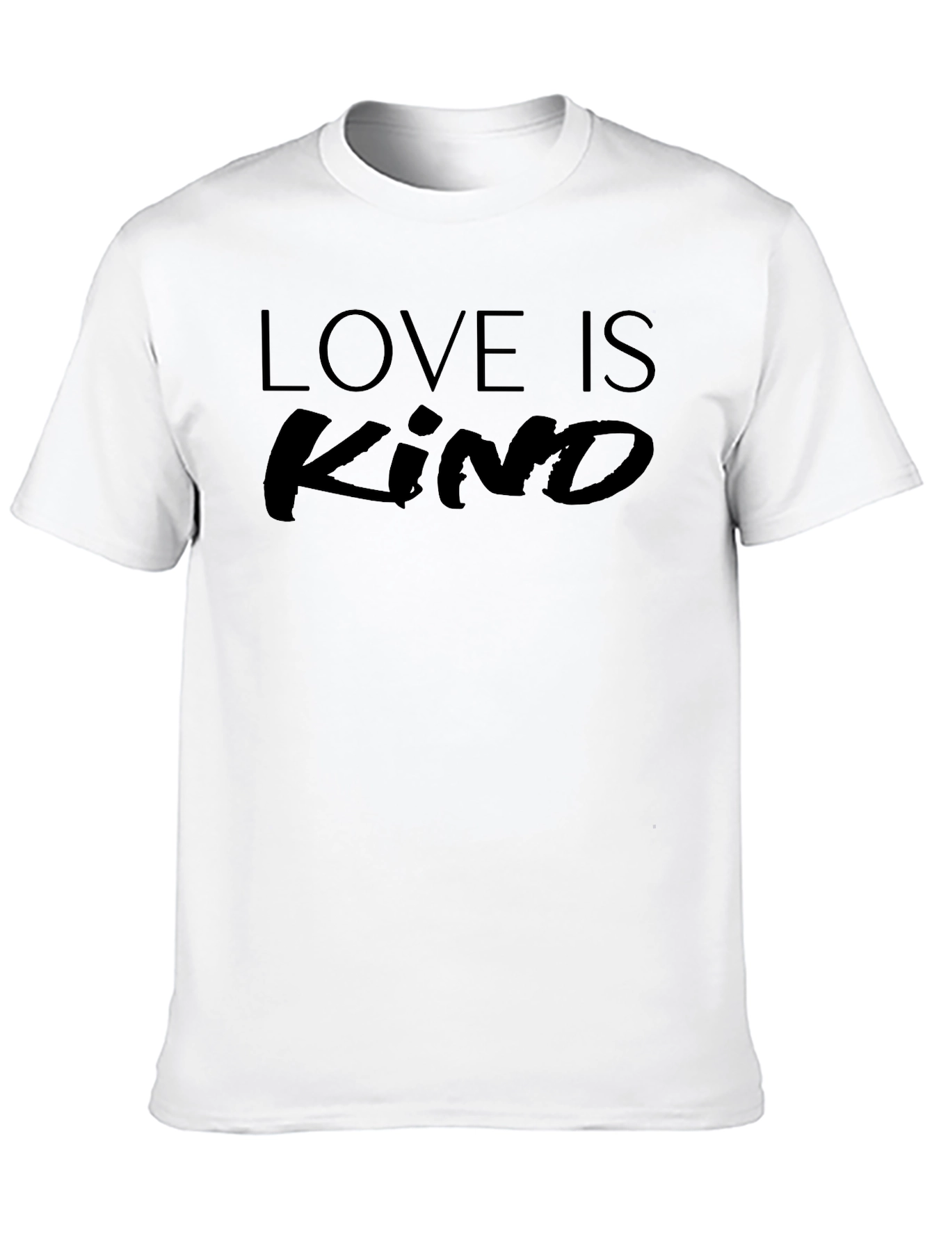Love Is Kind Graphic T-Shirt - Unisex Black Tee