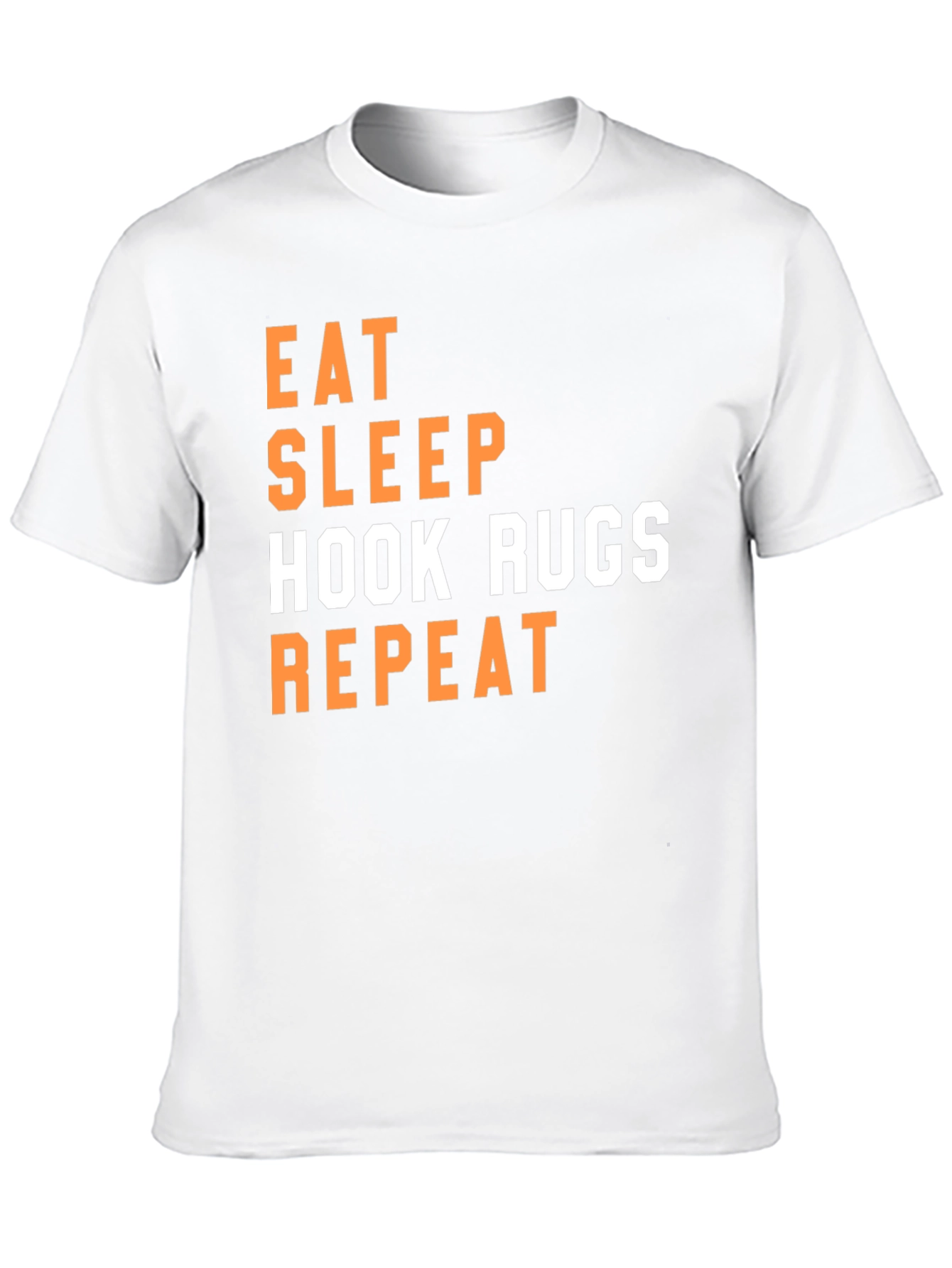 Eat Sleep Hook Rugs Repeat T-Shirt
