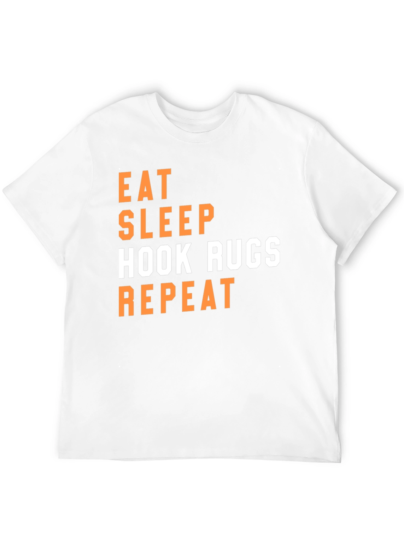 Eat Sleep Hook Rugs Repeat T-Shirt
