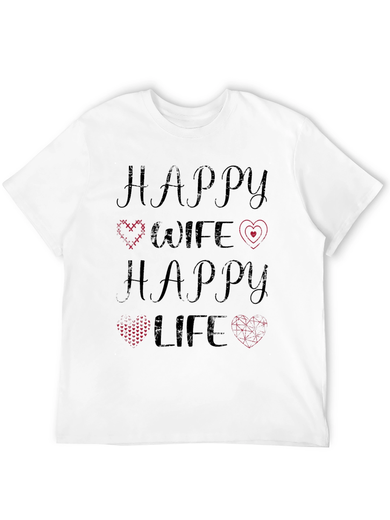 Happy Wife Happy Life Graphic Tee